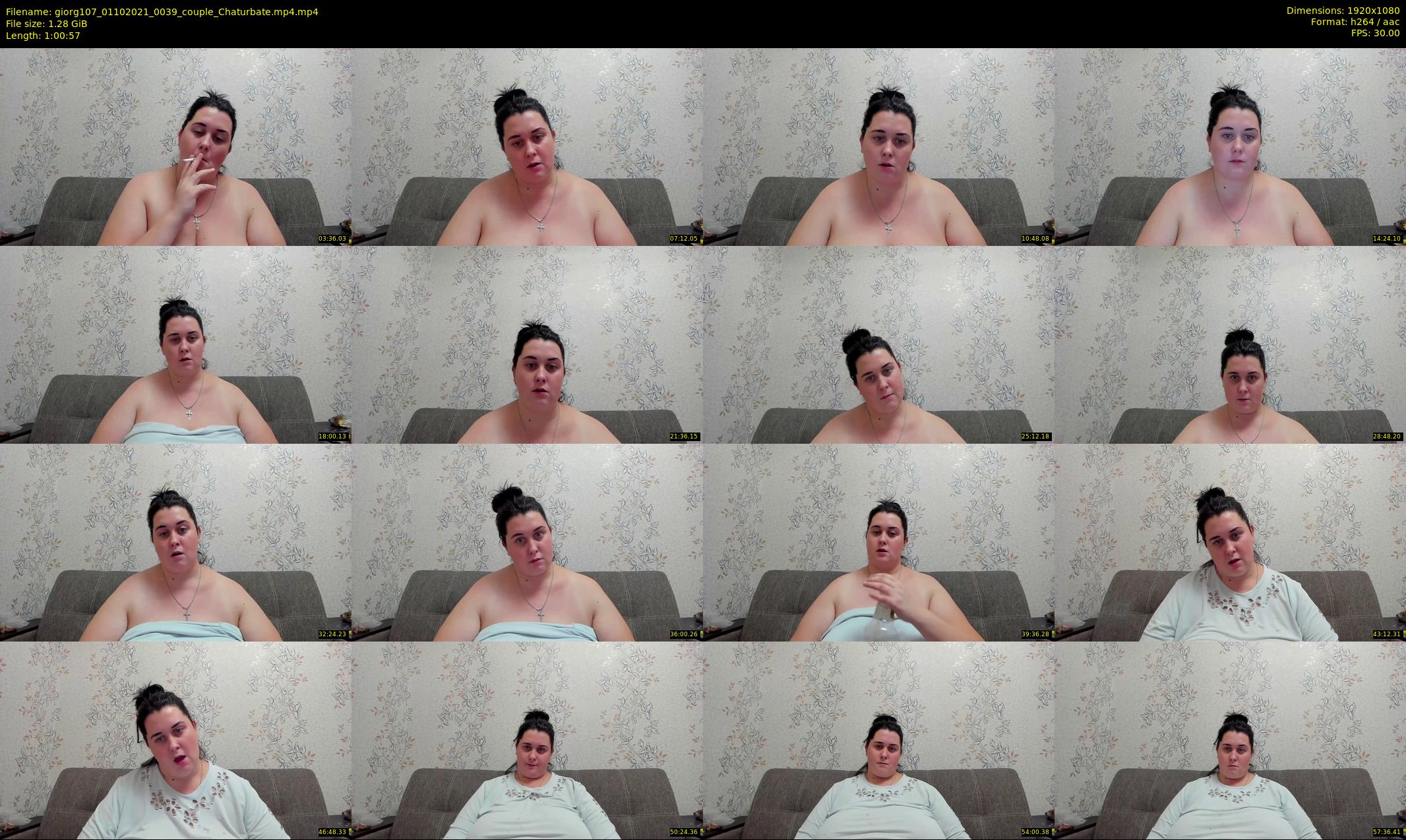 giorg107 — 61 minute Chaturbate couple cam show recording, 1080p, Oct 1, 2021