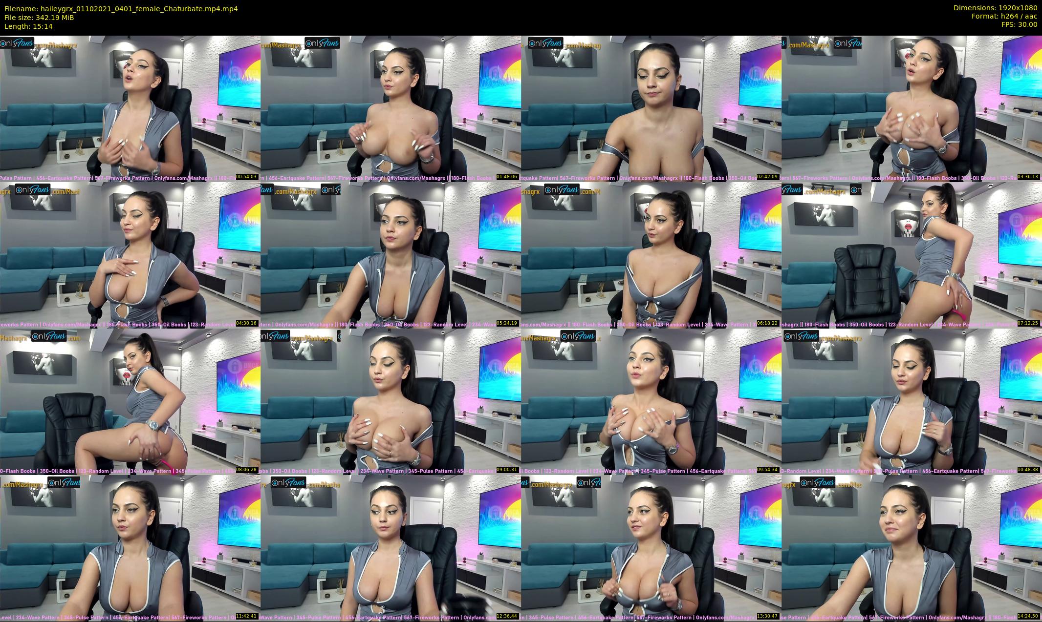 haileygrx — 16 minute Chaturbate female cam show recording, 1080p, Oct 1, 2021