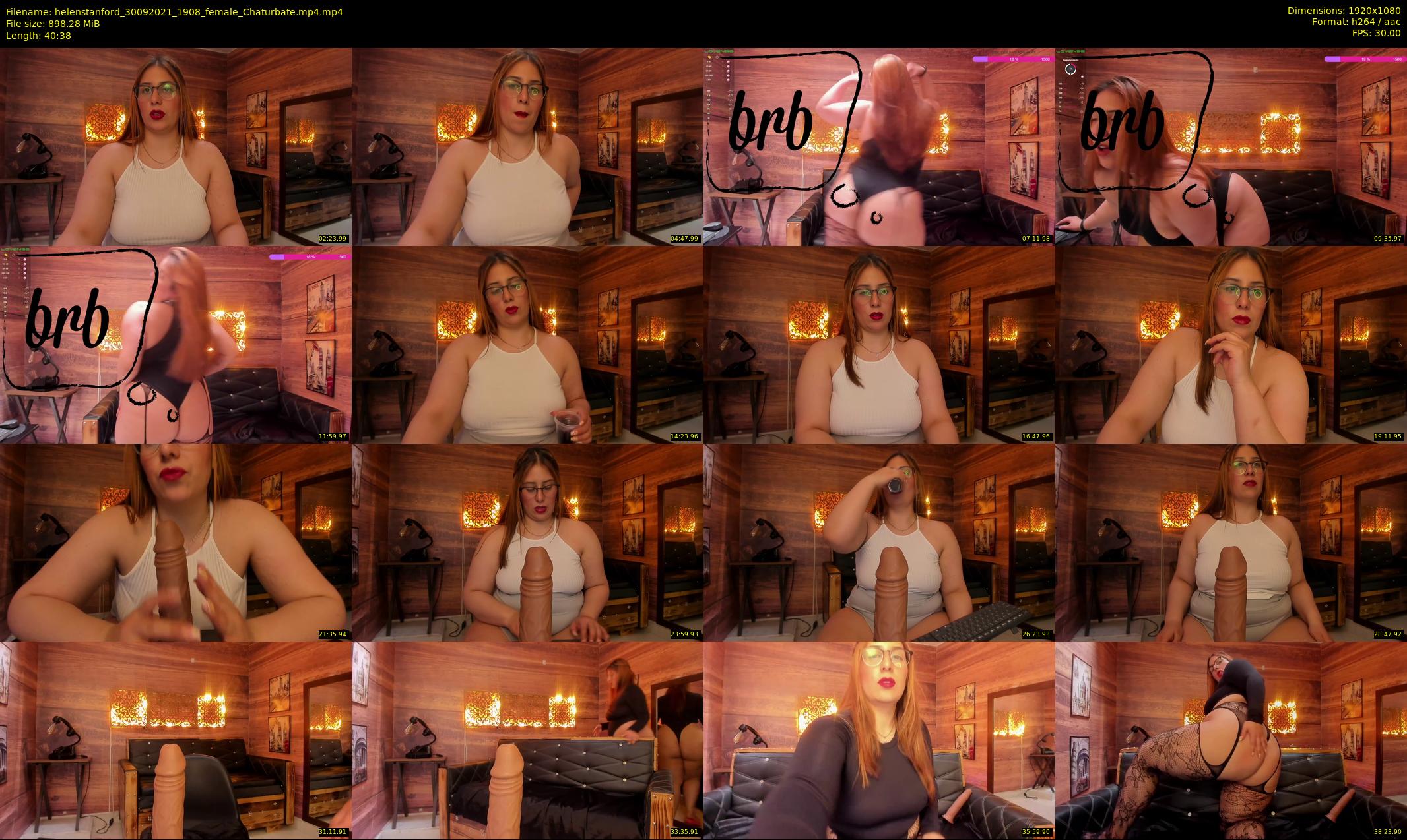 helenstanford — 41 minute Chaturbate female cam show recording, 1080p, Sep 30, 2021