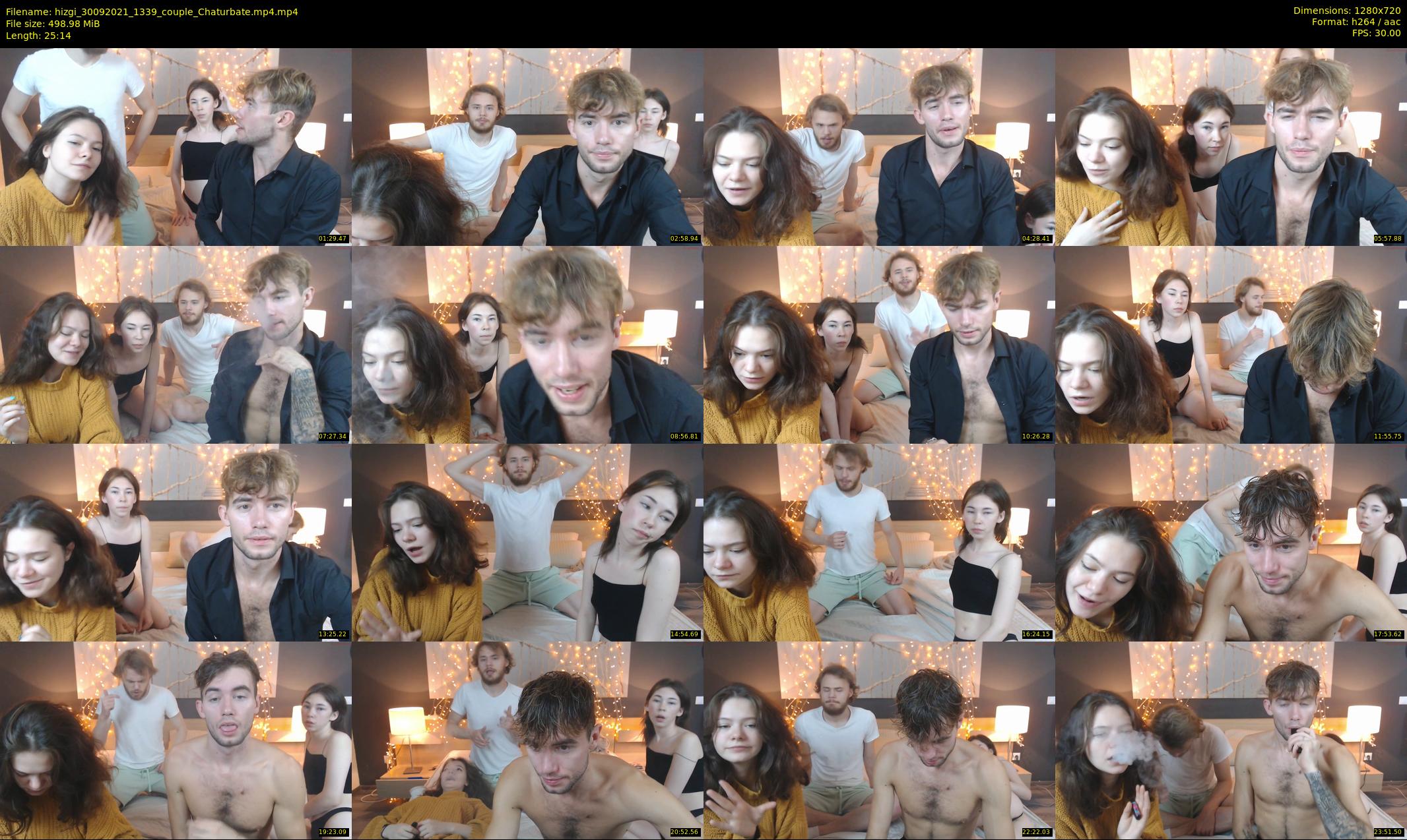 hizgi — 26 minute Chaturbate couple cam show recording, 720p, Sep 30, 2021