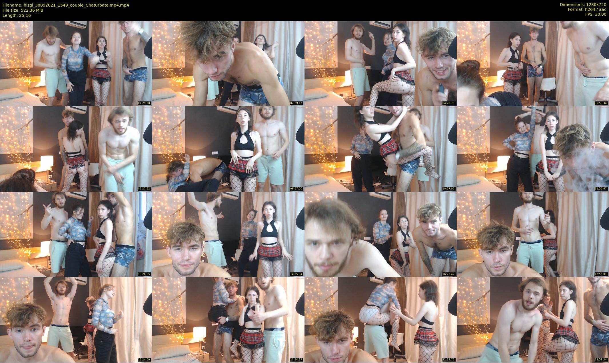 hizgi — 26 minute Chaturbate couple cam show recording, 720p, Sep 30, 2021