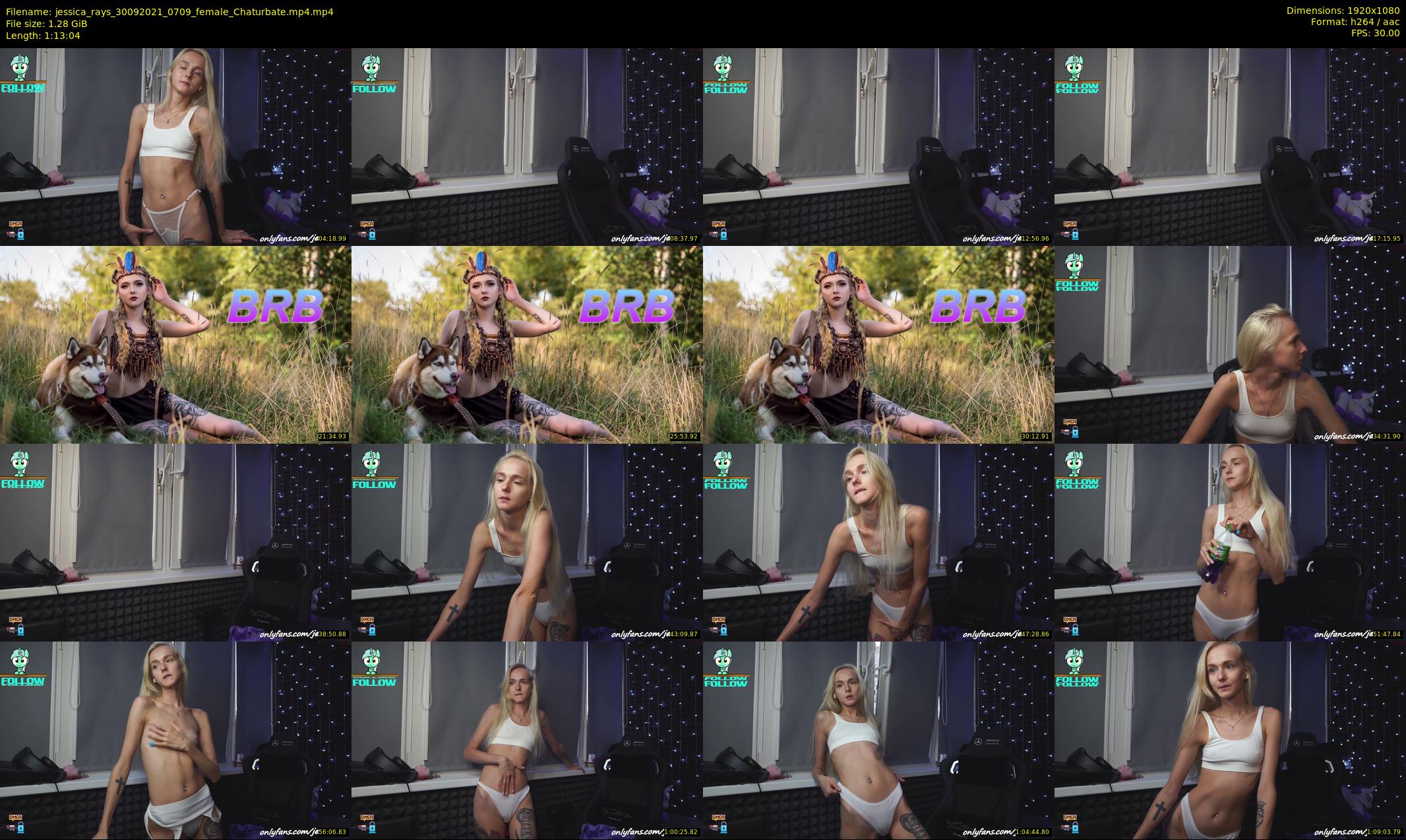 jessica_rays — 74 minute Chaturbate couple cam show recording, 1080p, Sep 30, 2021