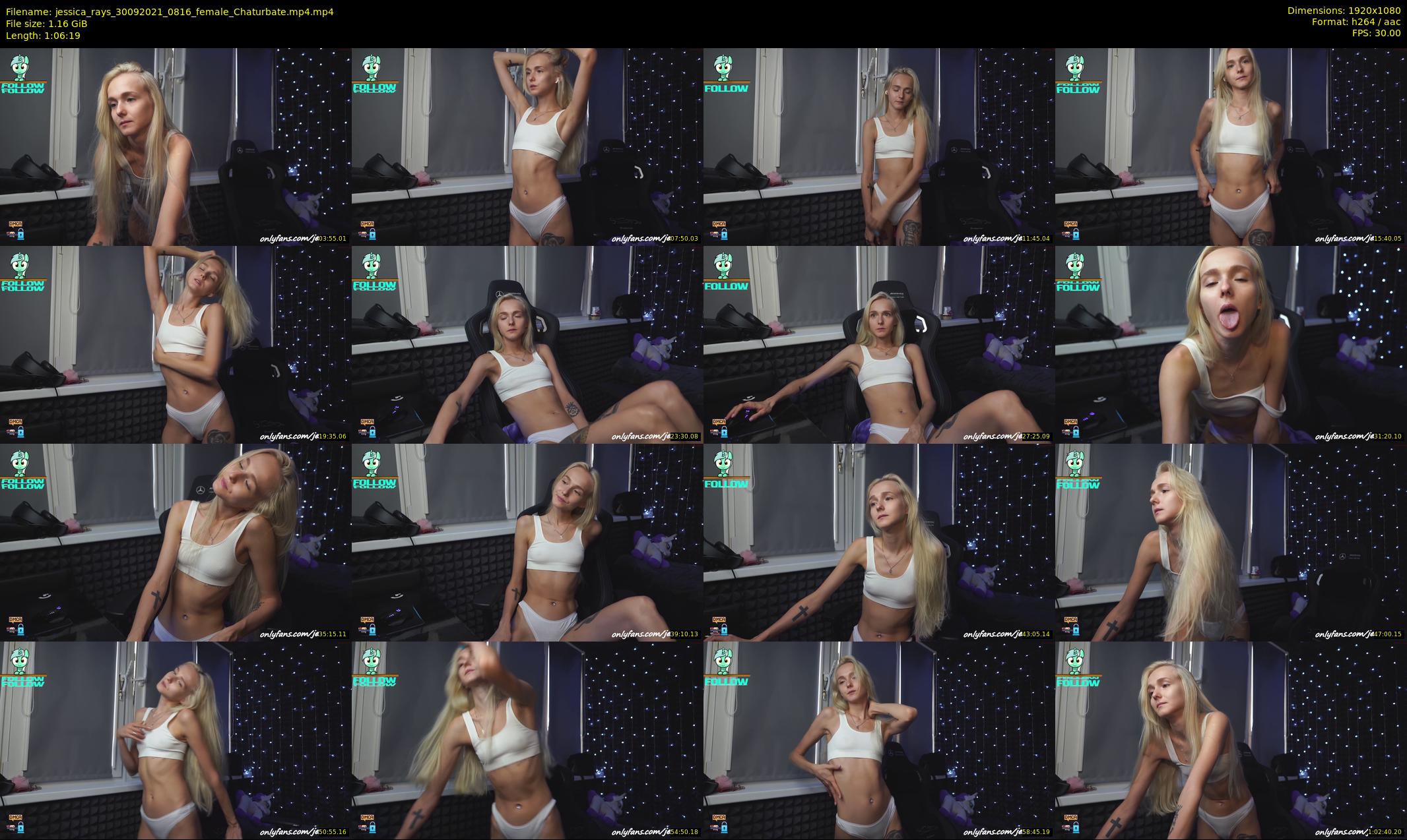 jessica_rays — 67 minute Chaturbate couple cam show recording, 1080p, Sep 30, 2021