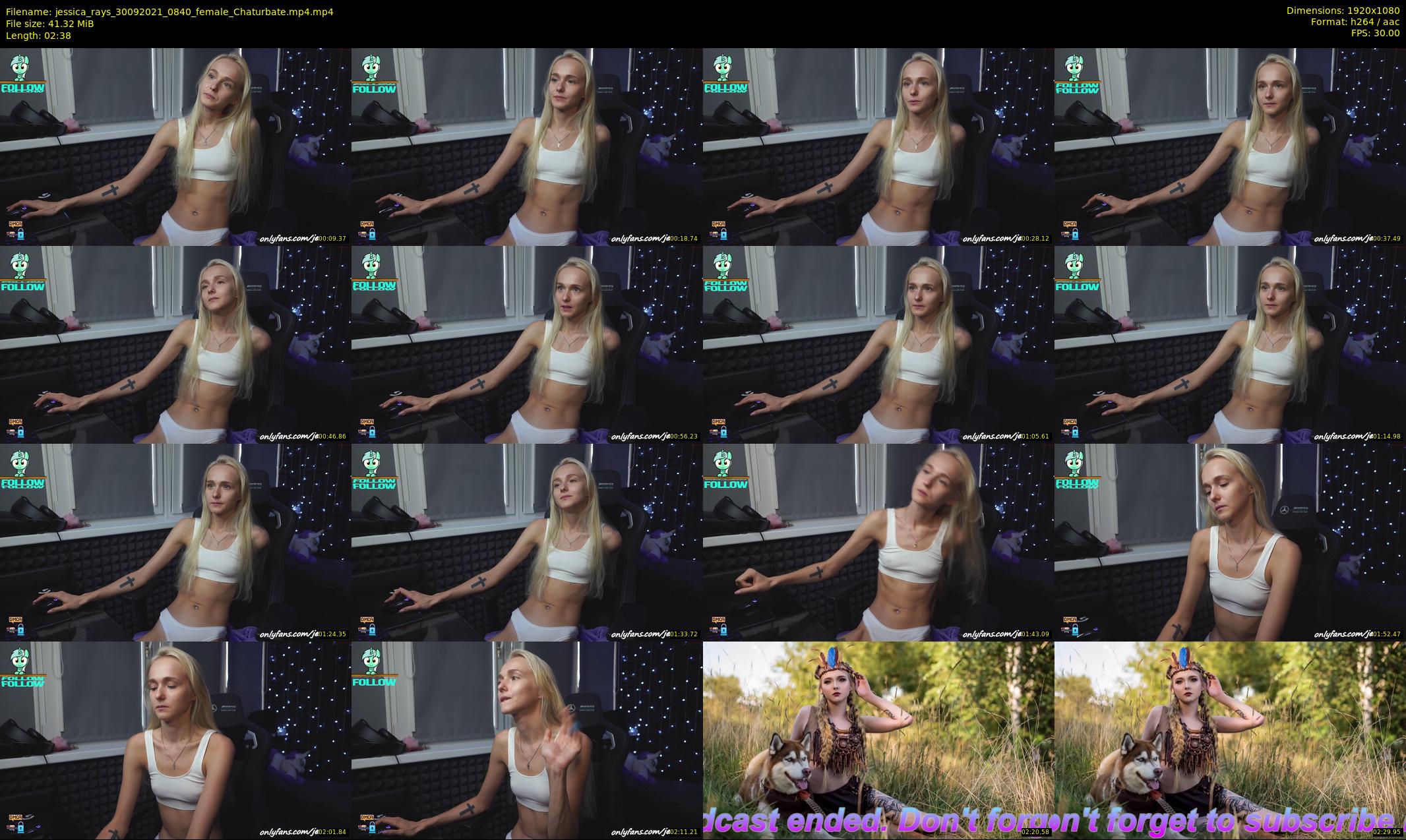 jessica_rays — 3 minute Chaturbate couple cam show recording, 1080p, Sep 30, 2021