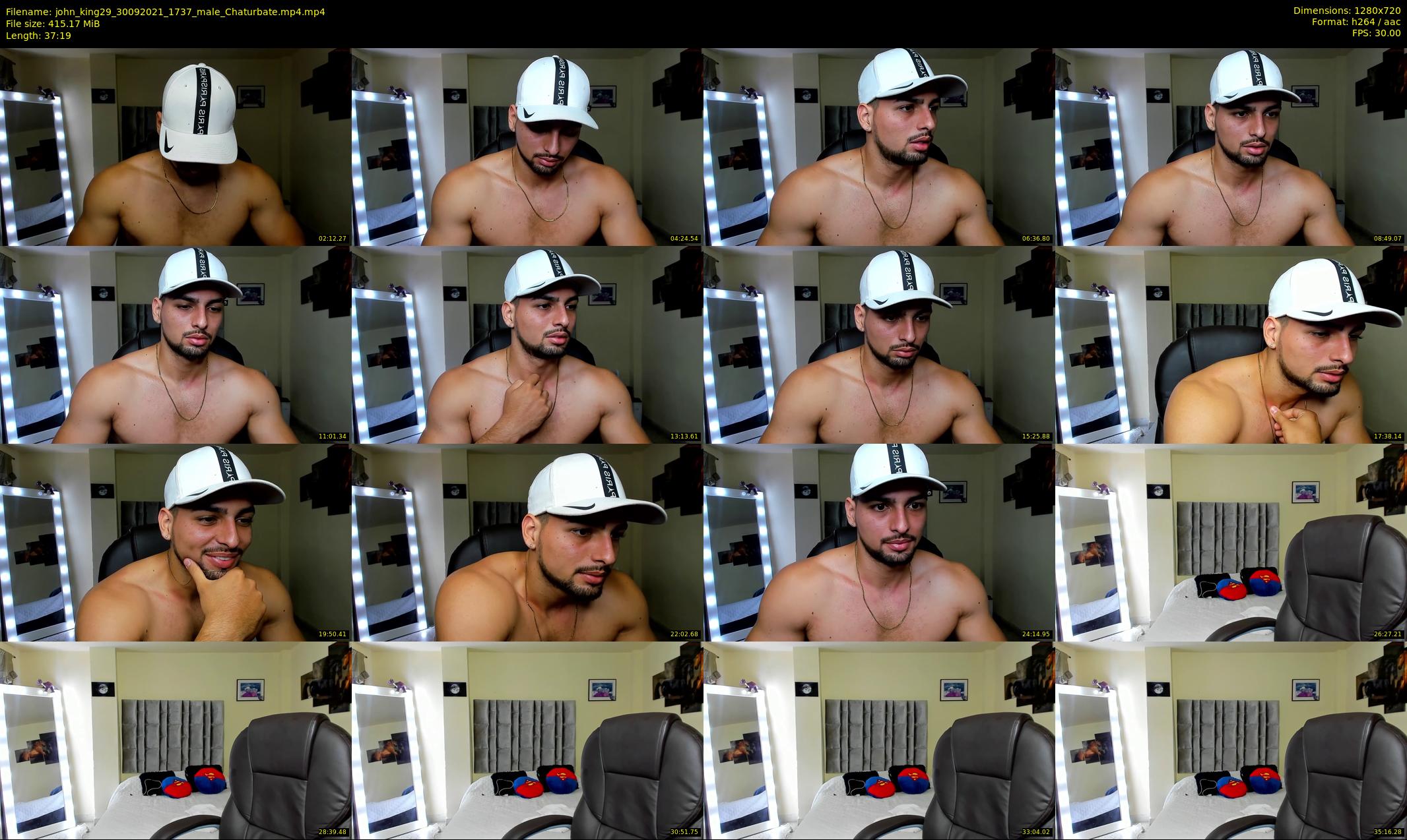 john_king29 — 38 minute Chaturbate male cam show recording, 720p, Sep 30, 2021