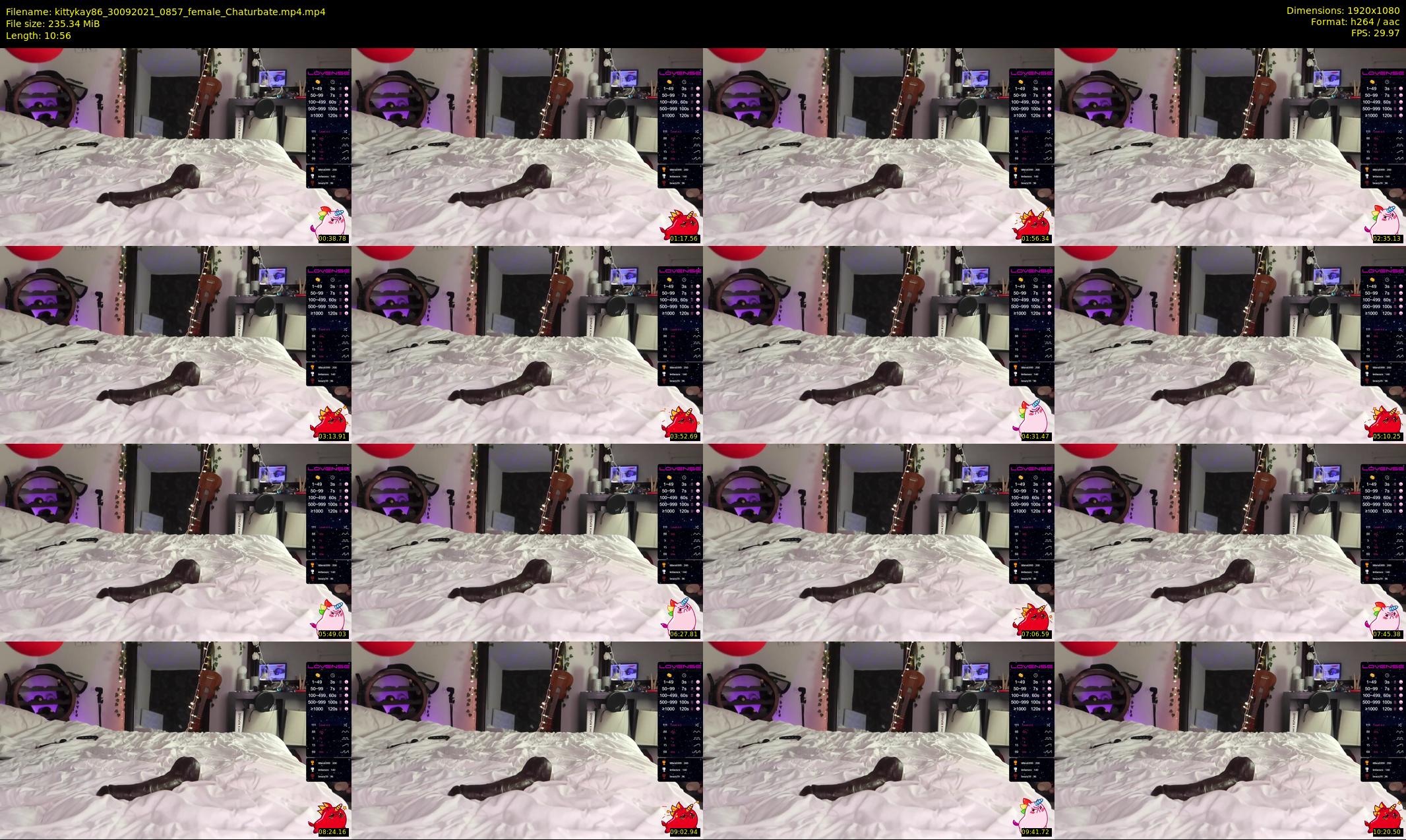 kittykay86 — 11 minute Chaturbate female cam show recording, 1080p, Sep 30, 2021
