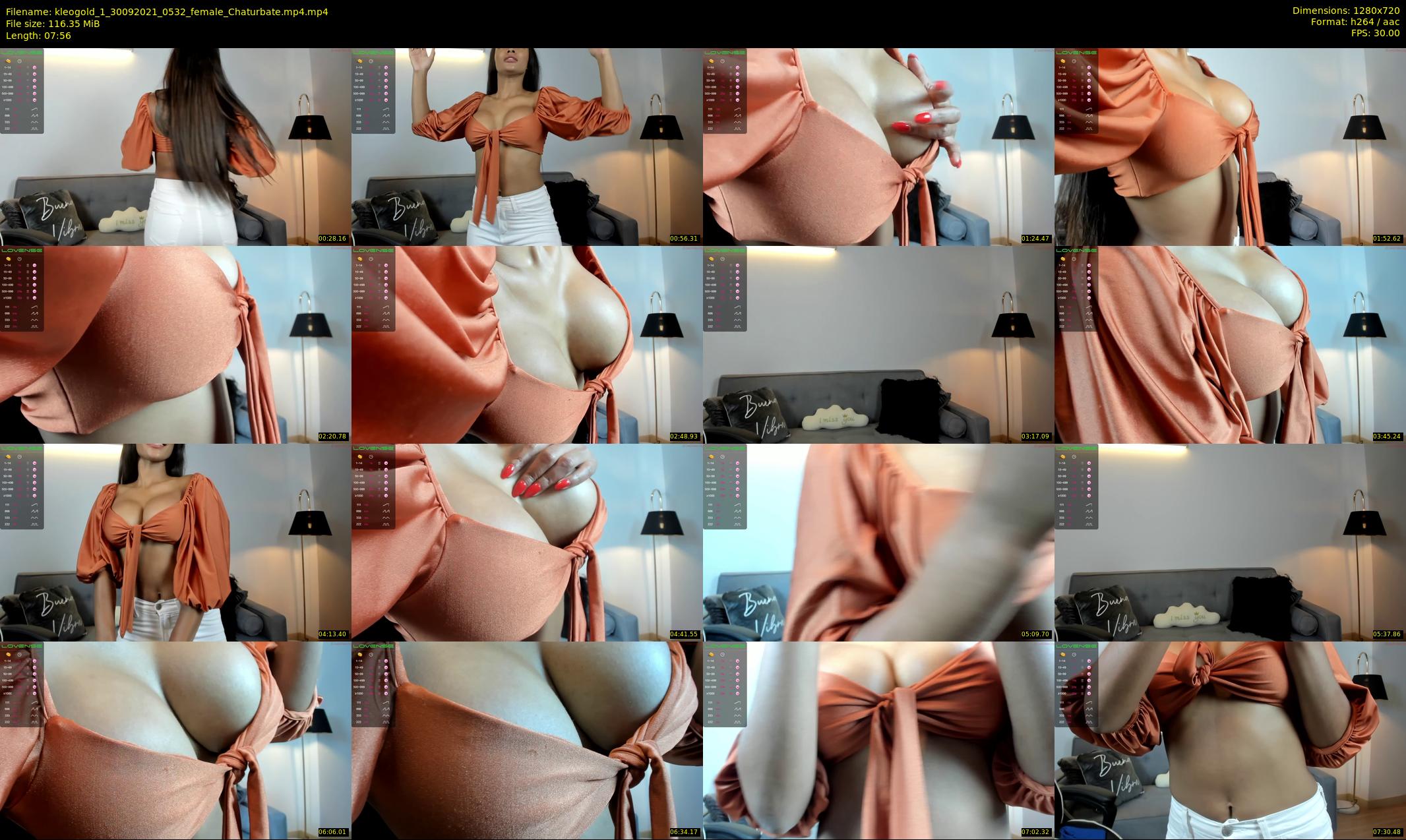 kleogold_1 — 8 minute Chaturbate female cam show recording, 720p, Sep 30, 2021