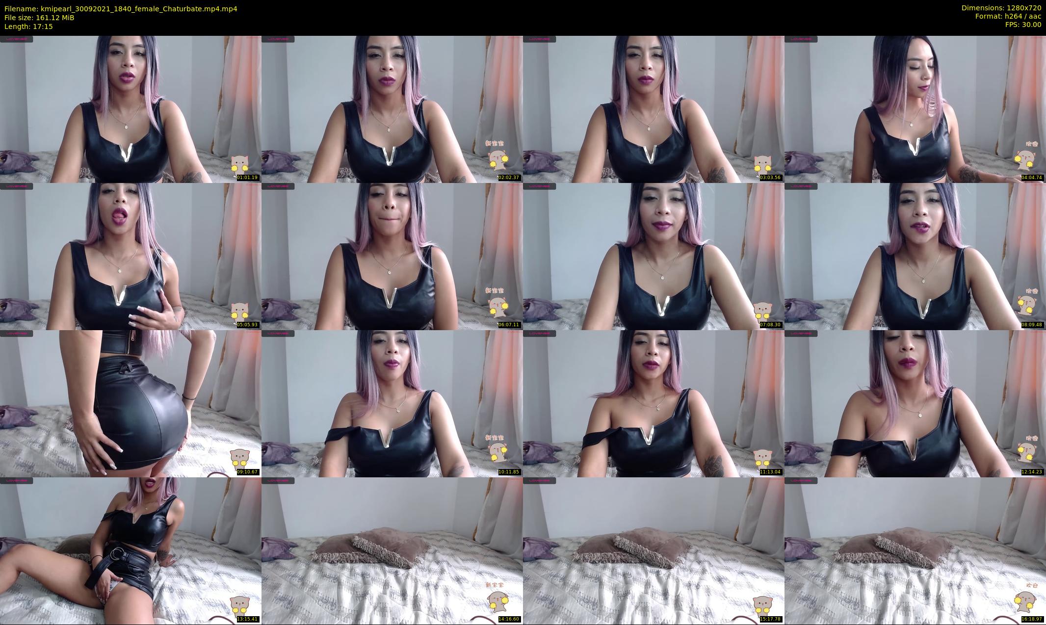 kmipearl — 18 minute Chaturbate female cam show recording, 720p, Sep 30, 2021