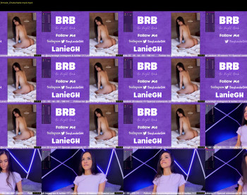 laniegh — 80 minute Chaturbate female cam show recording, 1080p, Sep 30, 2021