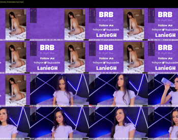 laniegh — 78 minute Chaturbate female cam show recording, 1080p, Sep 30, 2021