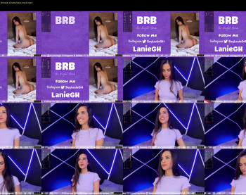 laniegh — 75 minute Chaturbate female cam show recording, 1080p, Sep 30, 2021