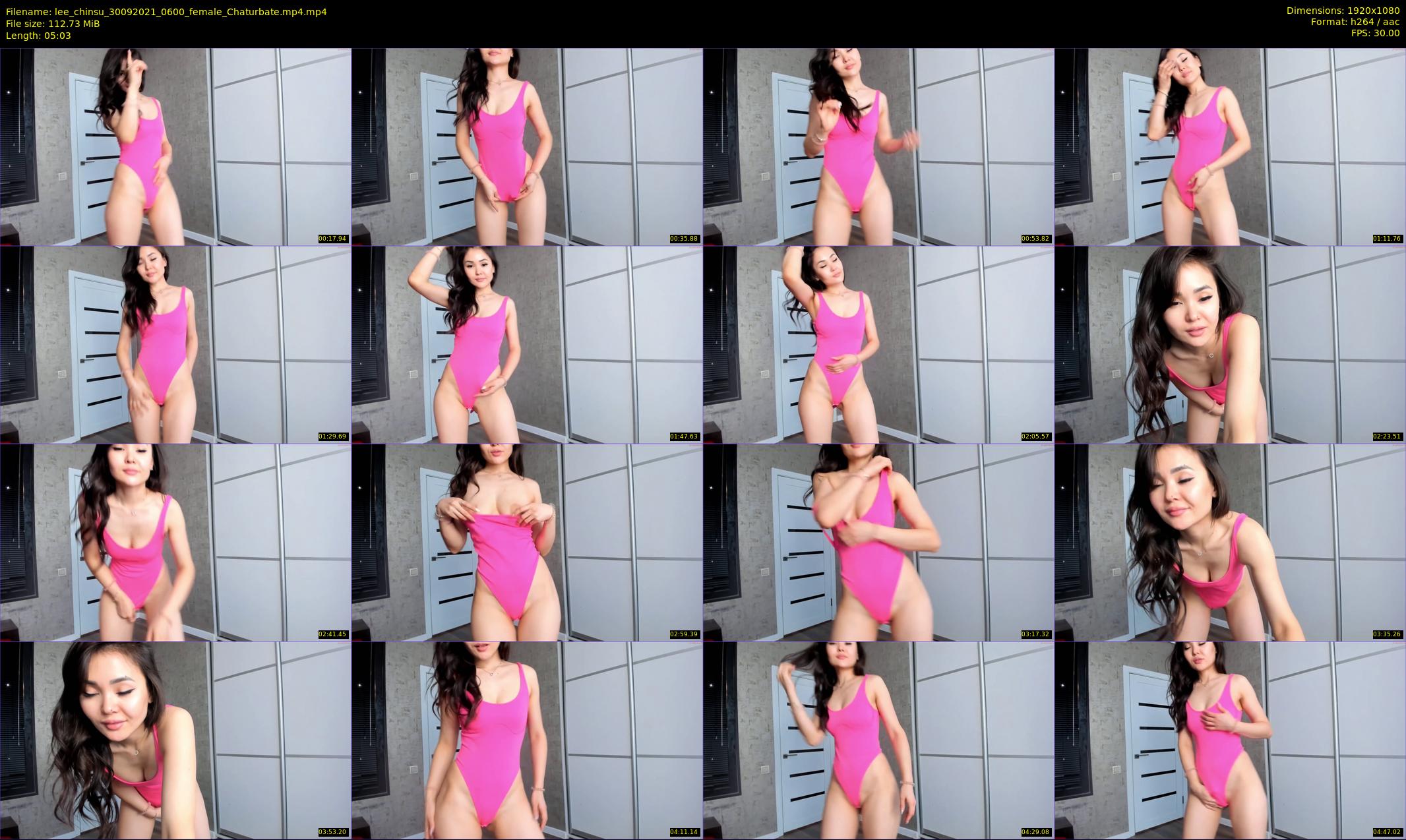 lee_chinsu — 6 minute Chaturbate female cam show recording, 1080p, Sep 30, 2021