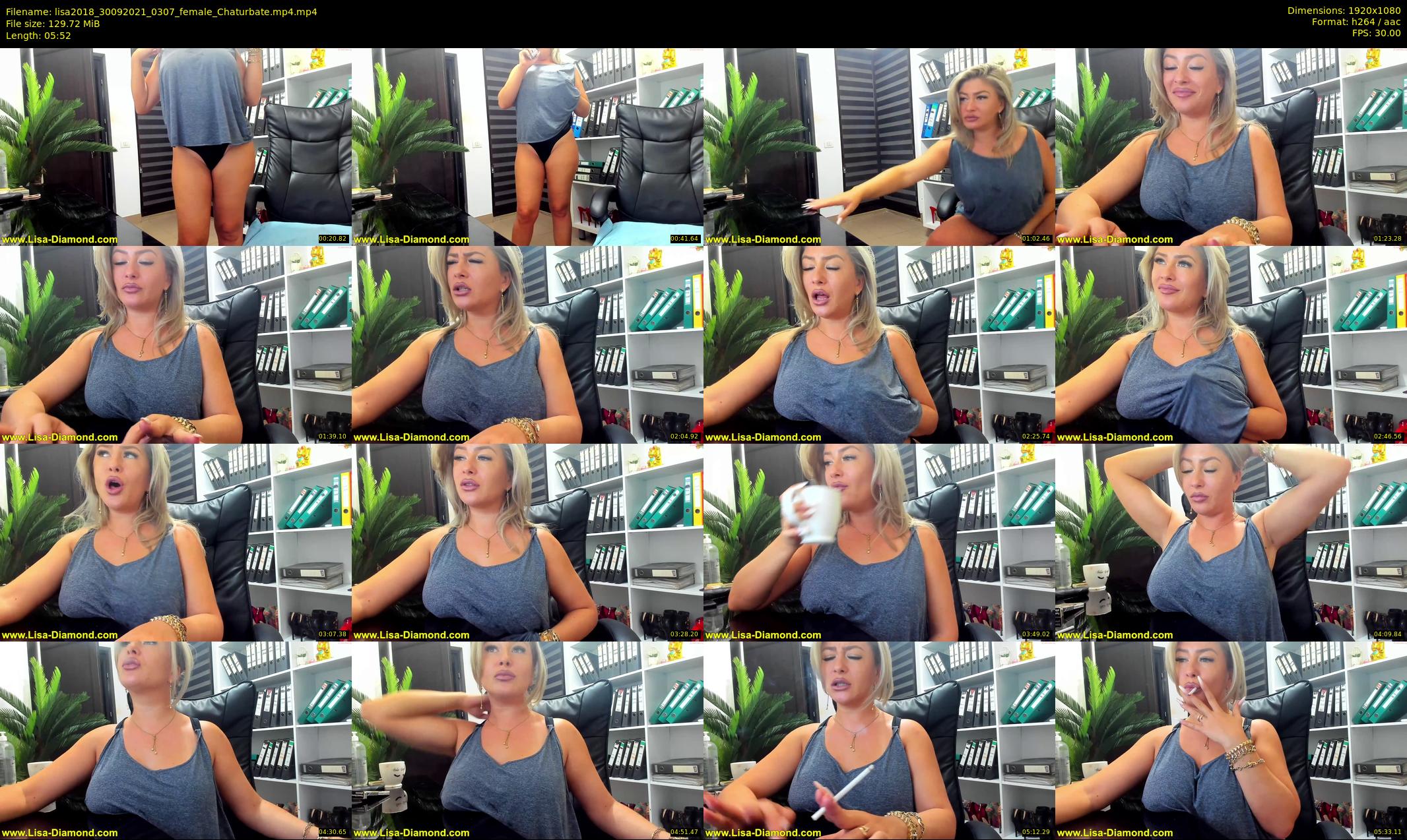 lisa2018 — 6 minute Chaturbate female cam show recording, 1080p, Sep 30, 2021