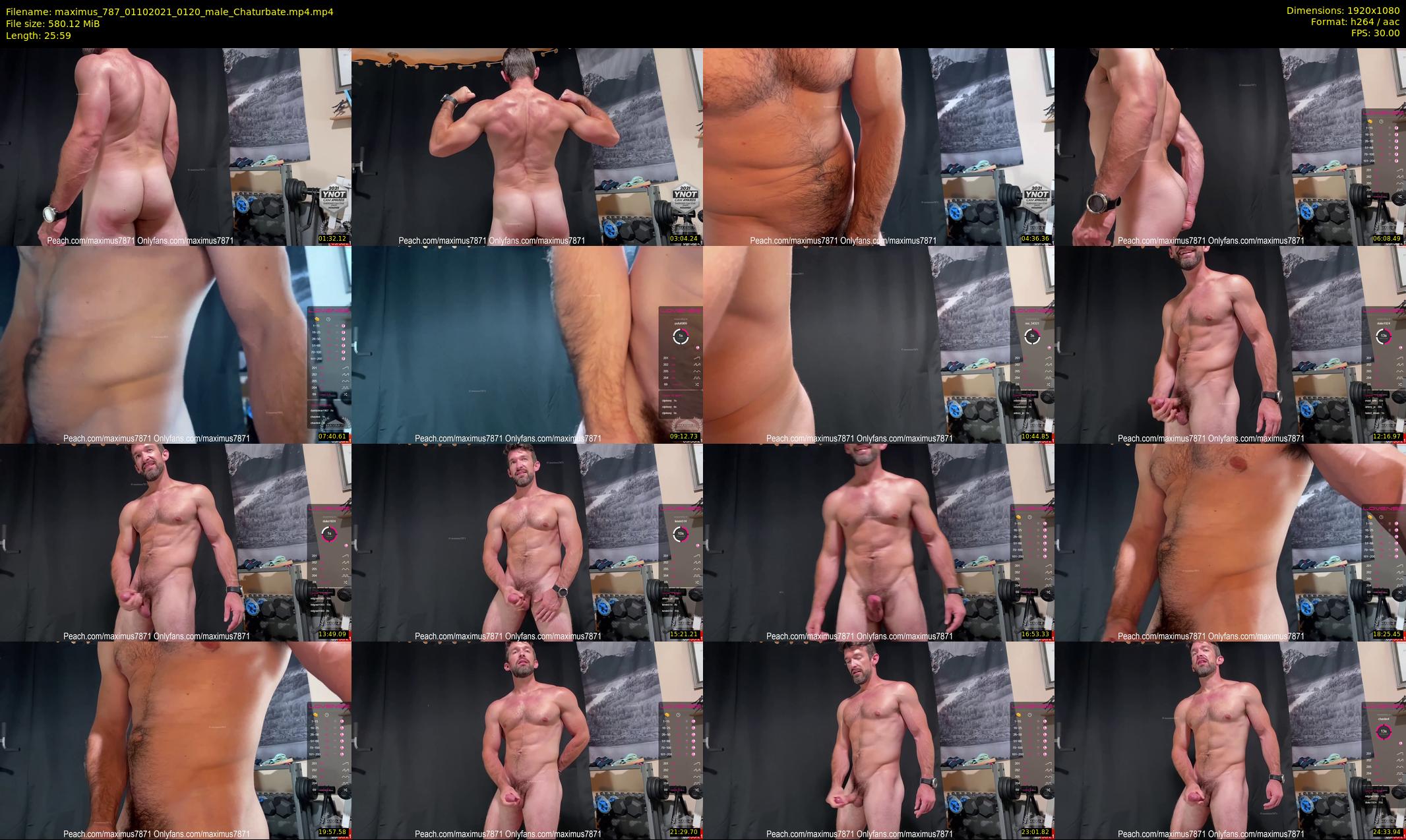maximus_787 — 26 minute Chaturbate male cam show recording, 1080p, Oct 1, 2021