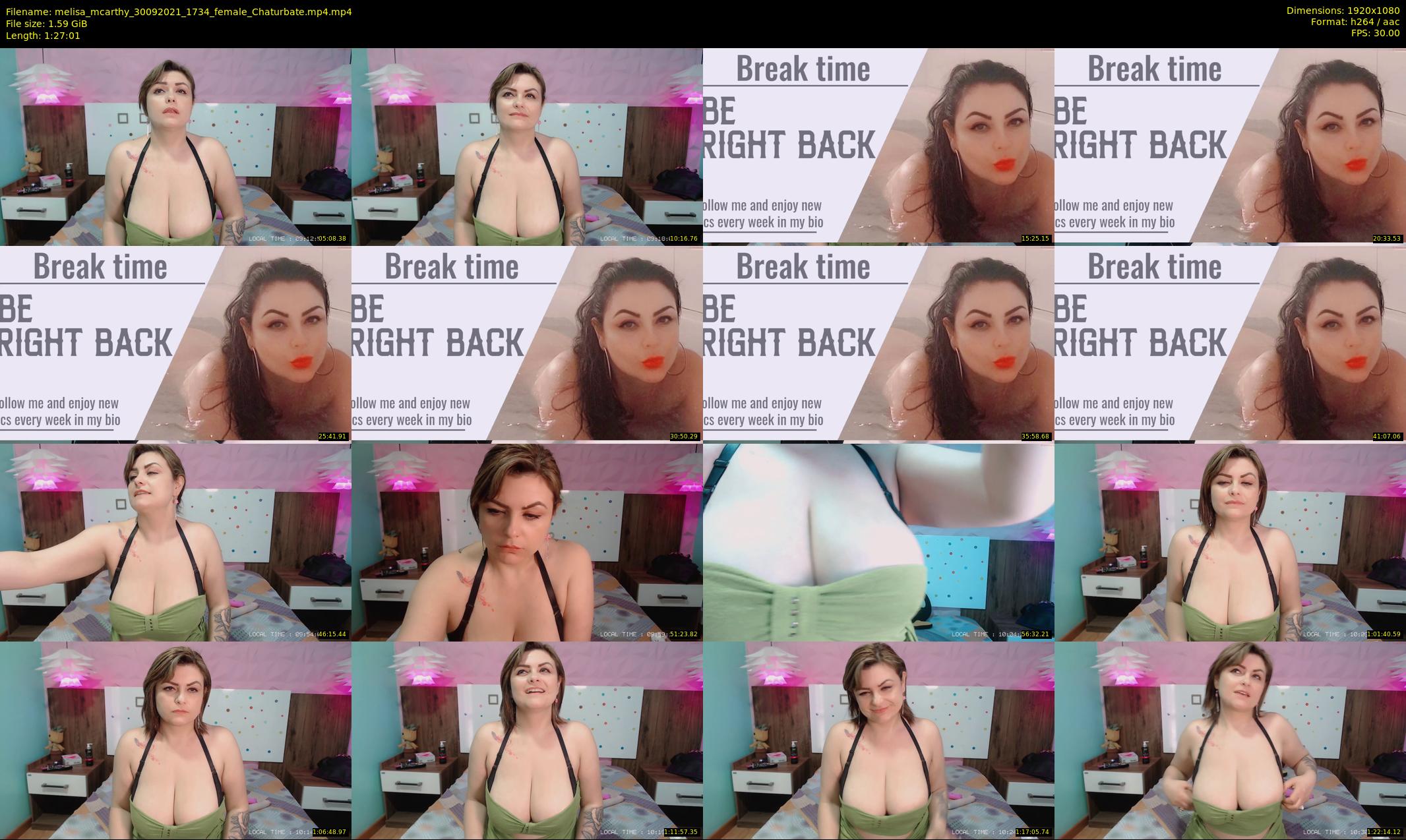 melisa_mcarthy — 88 minute Chaturbate couple cam show recording, 1080p, Sep 30, 2021