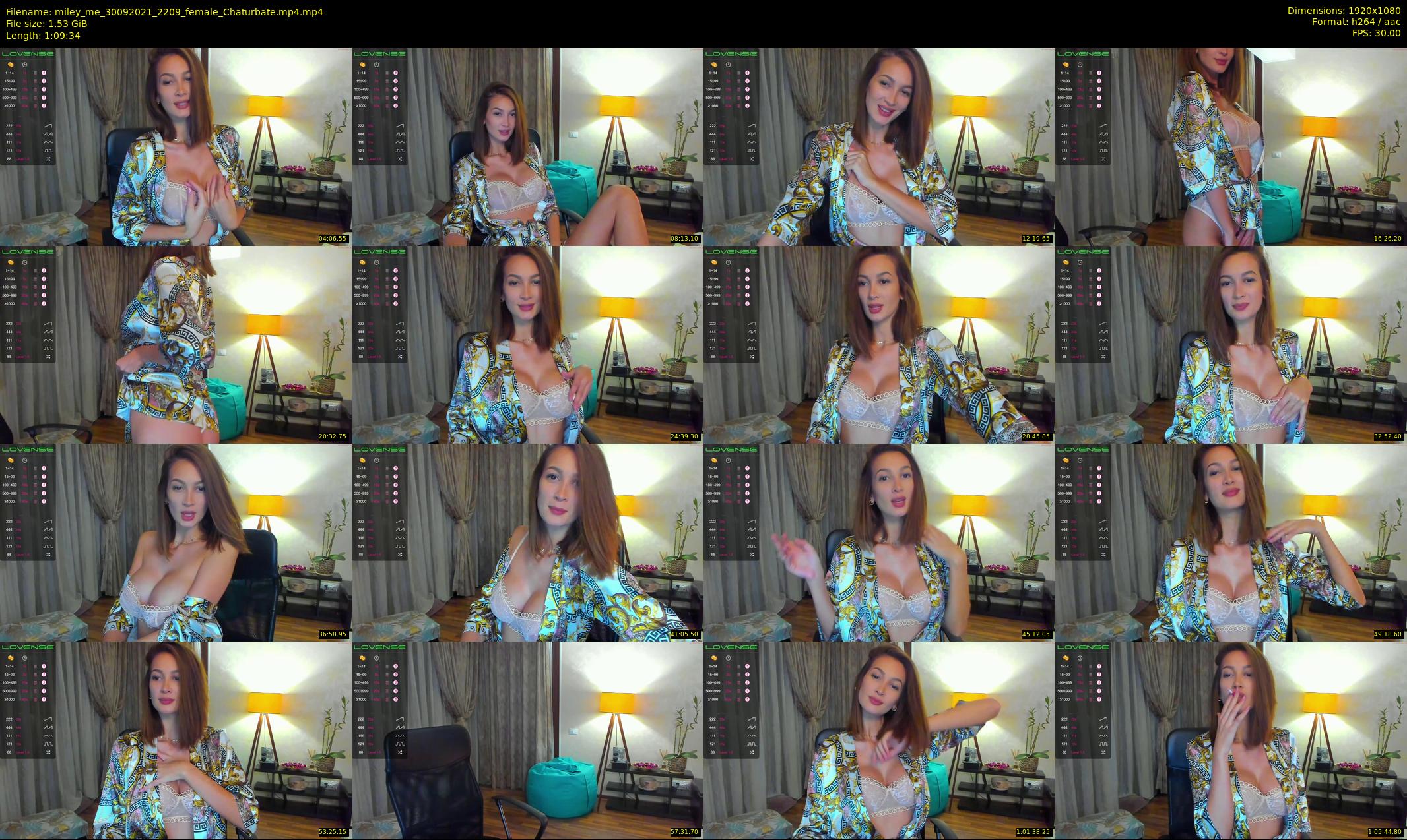 miley_me — 70 minute Chaturbate female cam show recording, 1080p, Sep 30, 2021