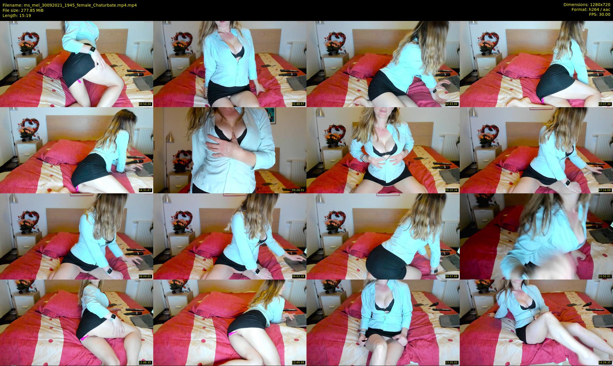 ms_mel — 16 minute Chaturbate female cam show recording, 720p, Sep 30, 2021