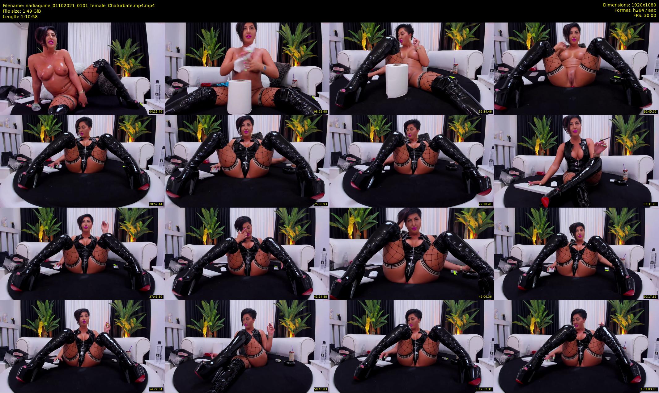 nadiaquine — 71 minute Chaturbate female cam show recording, 1080p, Oct 1, 2021