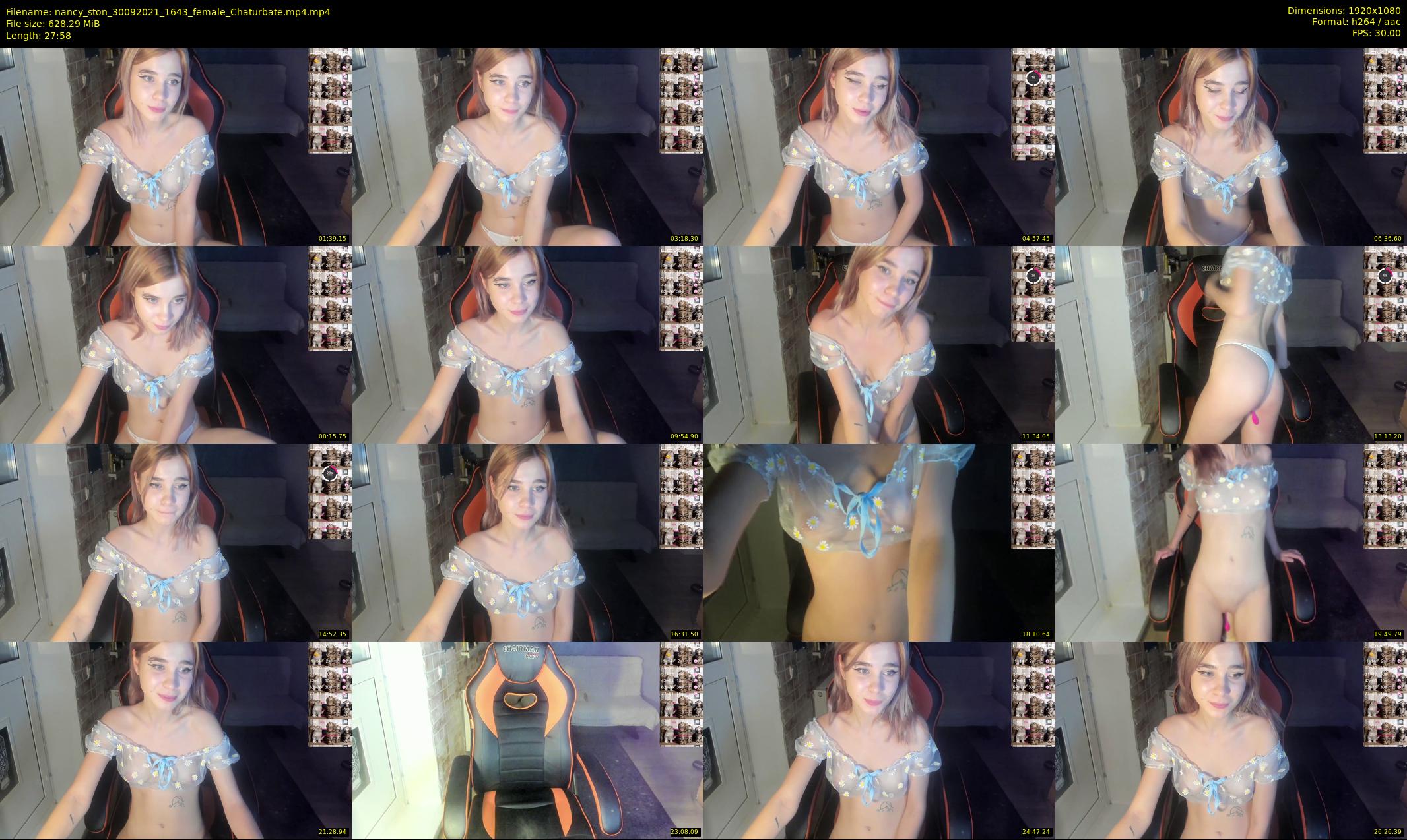 nancy_ston — 28 minute Chaturbate female cam show recording, 1080p, Sep 30, 2021