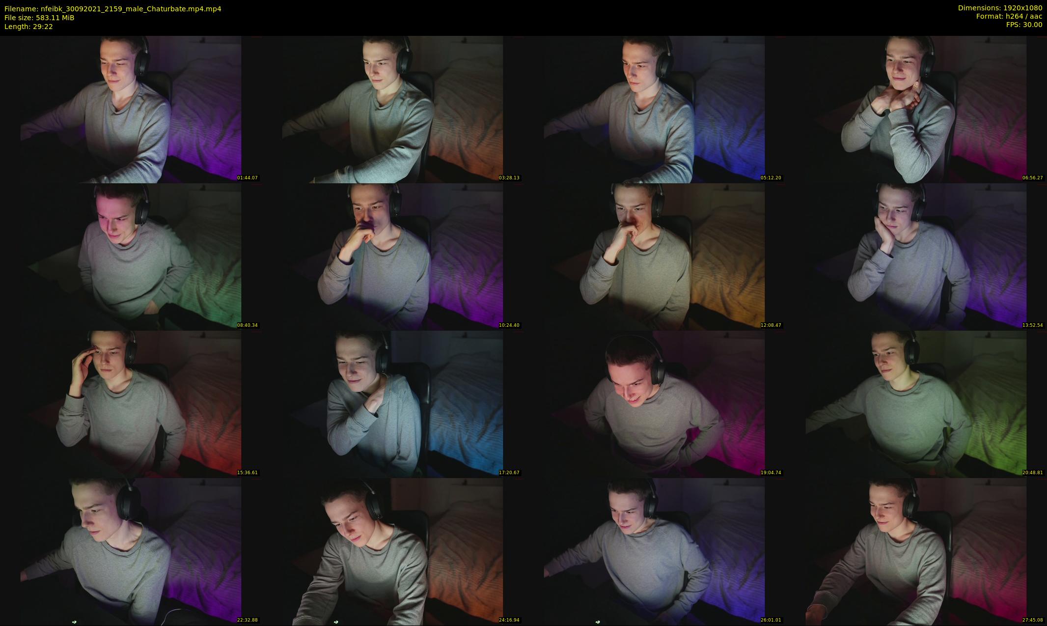 nfeibk — 30 minute Chaturbate male cam show recording, 1080p, Sep 30, 2021