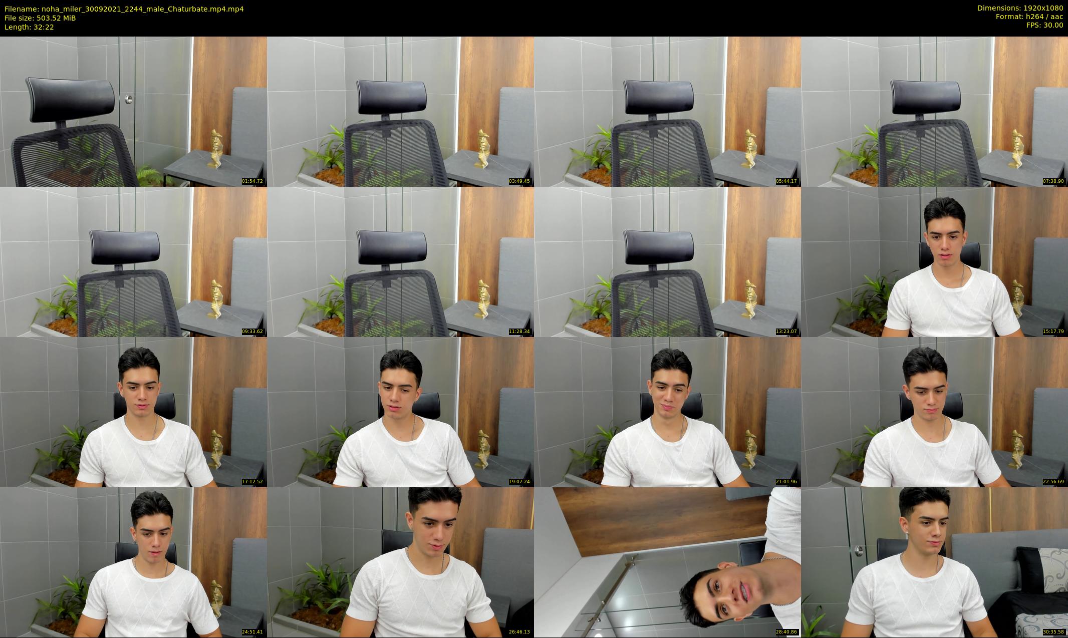 noha_miler — 33 minute Chaturbate male cam show recording, 1080p, Sep 30, 2021