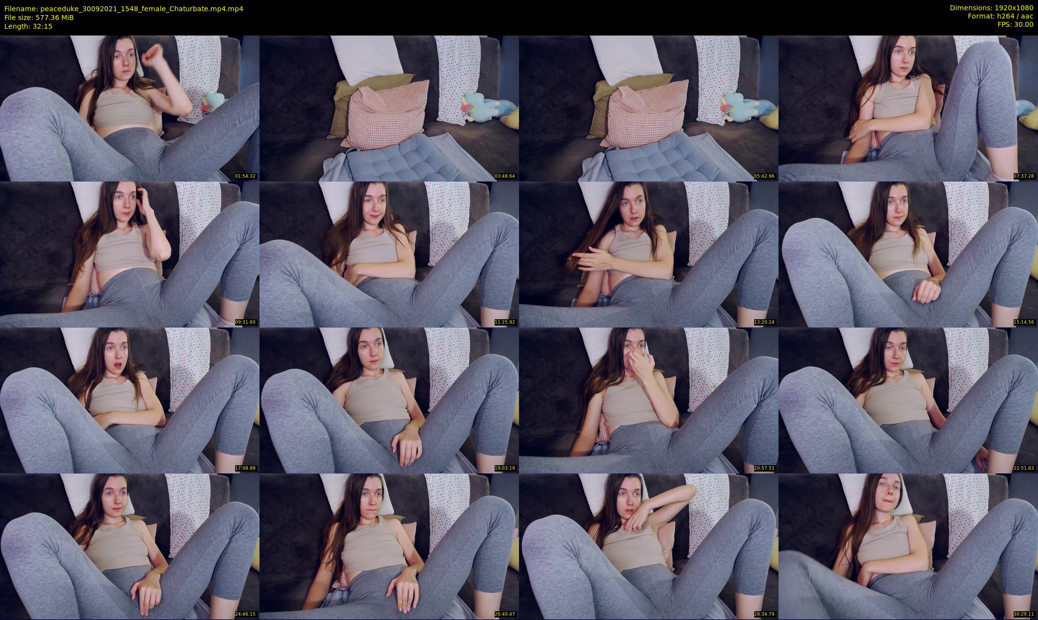 peaceduke — 33 minute Chaturbate female cam show recording, 1080p, Sep 30, 2021