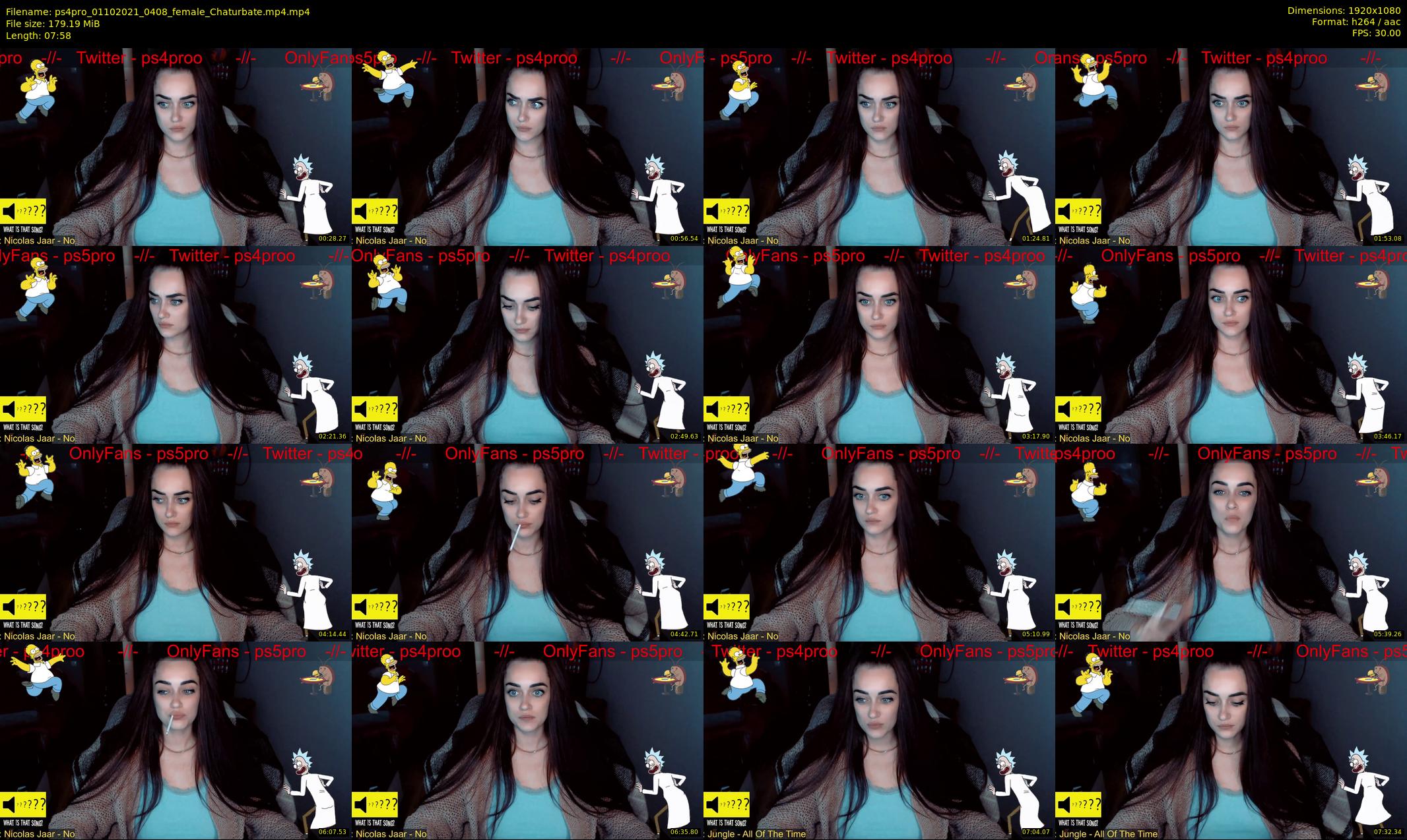 ps4pro — 8 minute Chaturbate female cam show recording, 1080p, Oct 1, 2021