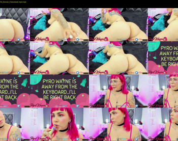 pyrowayne — 82 minute Chaturbate female cam show recording, 1080p, Oct 1, 2021