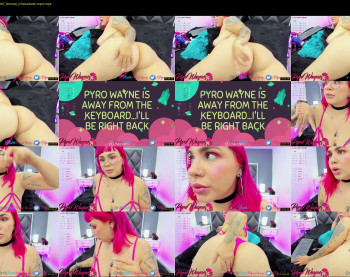 pyrowayne — 82 minute Chaturbate female cam show recording, 1080p, Oct 1, 2021