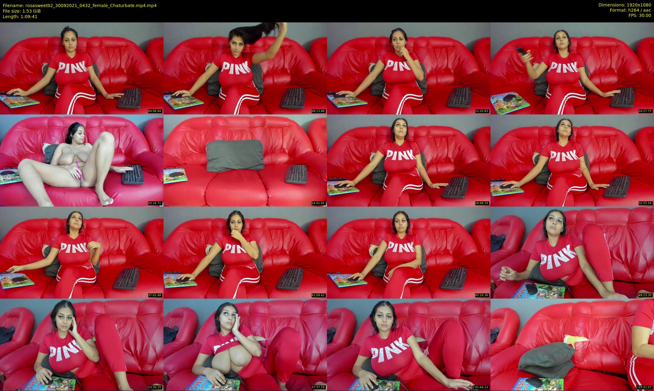 rosasweet02 — 70 minute Chaturbate female cam show recording, 1080p, Sep 30, 2021