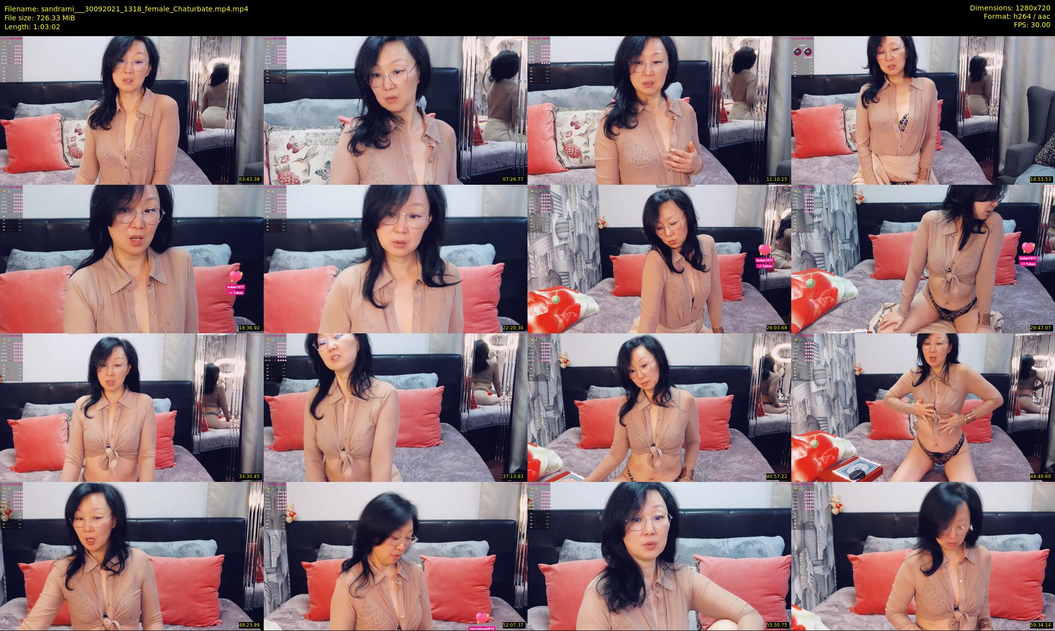sandrami__ — 64 minute Chaturbate female cam show recording, 720p, Sep 30, 2021