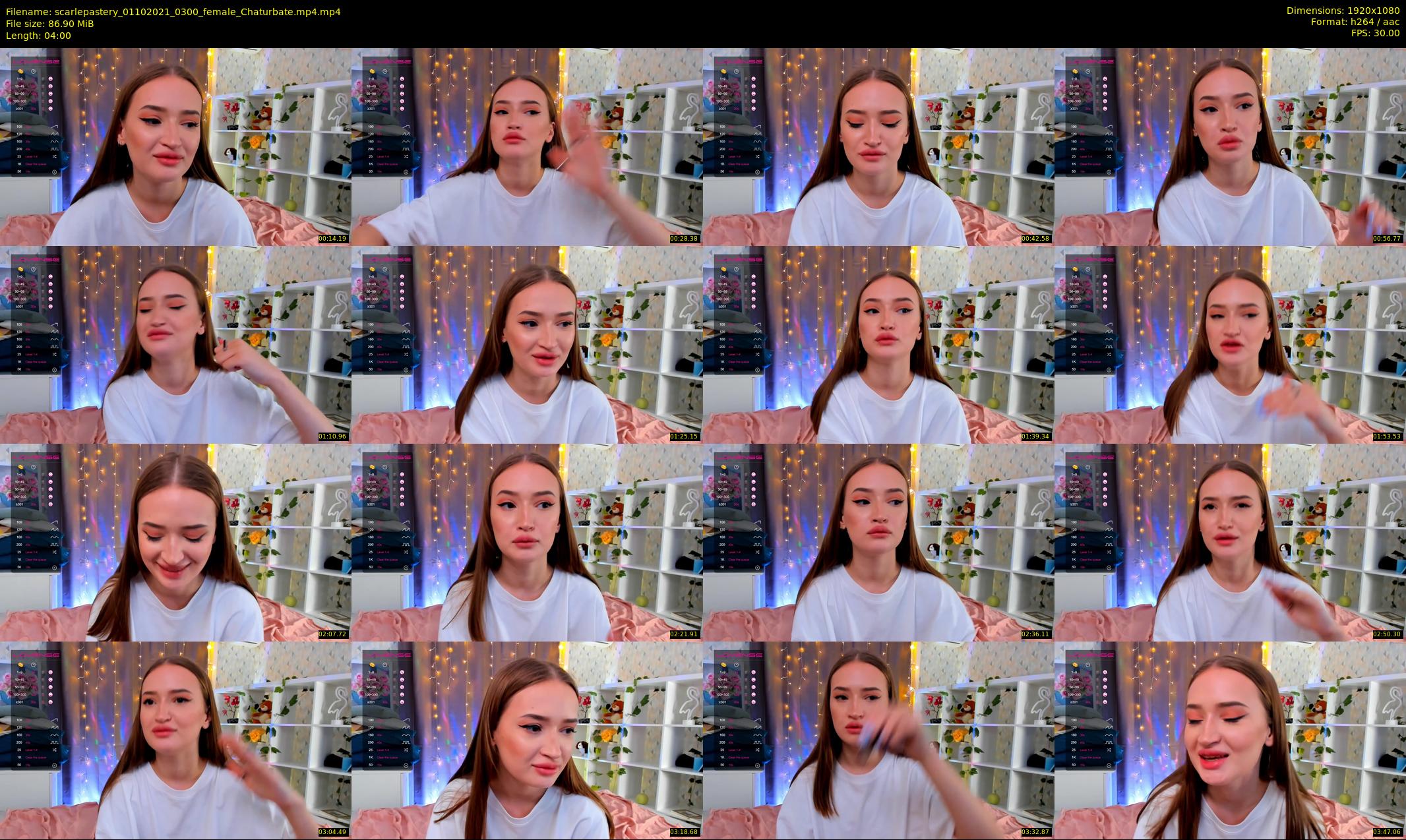 scarlepastery — 4 minute Chaturbate couple cam show recording, 1080p, Oct 1, 2021