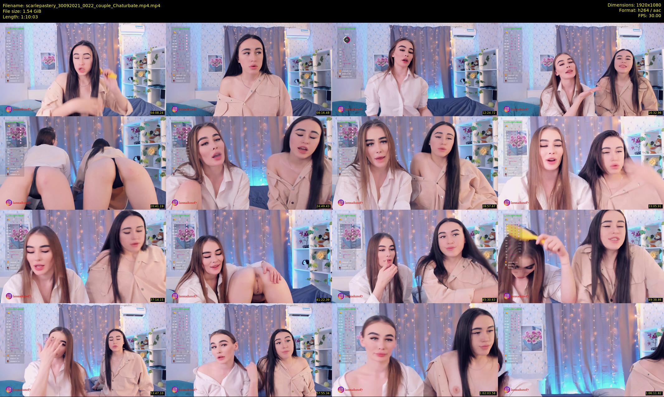 scarlepastery — 71 minute Chaturbate couple cam show recording, 1080p, Sep 30, 2021