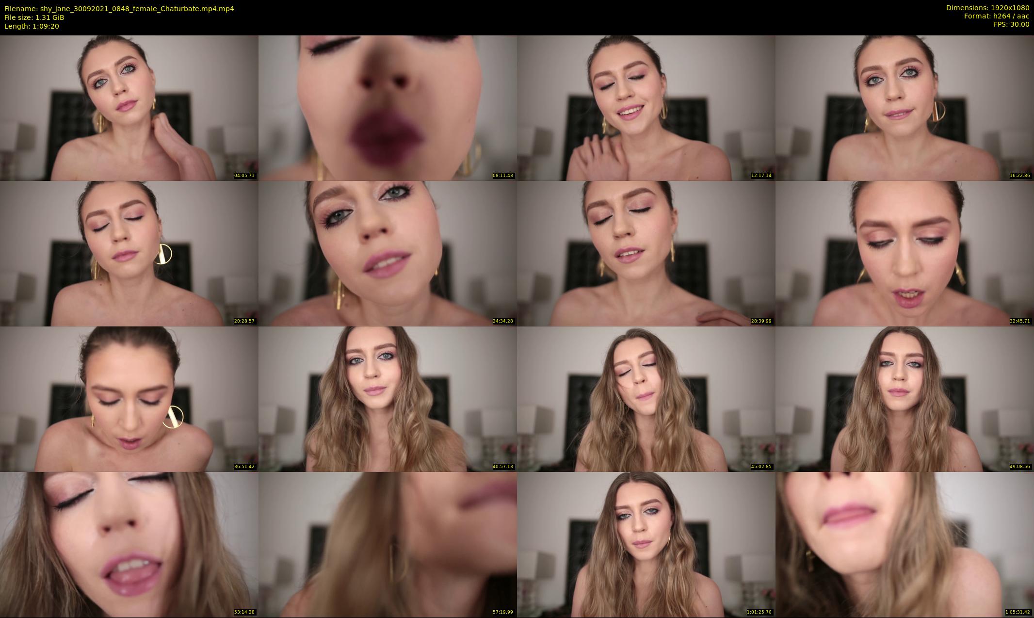 shy_jane — 70 minute Chaturbate female cam show recording, 1080p, Sep 30, 2021
