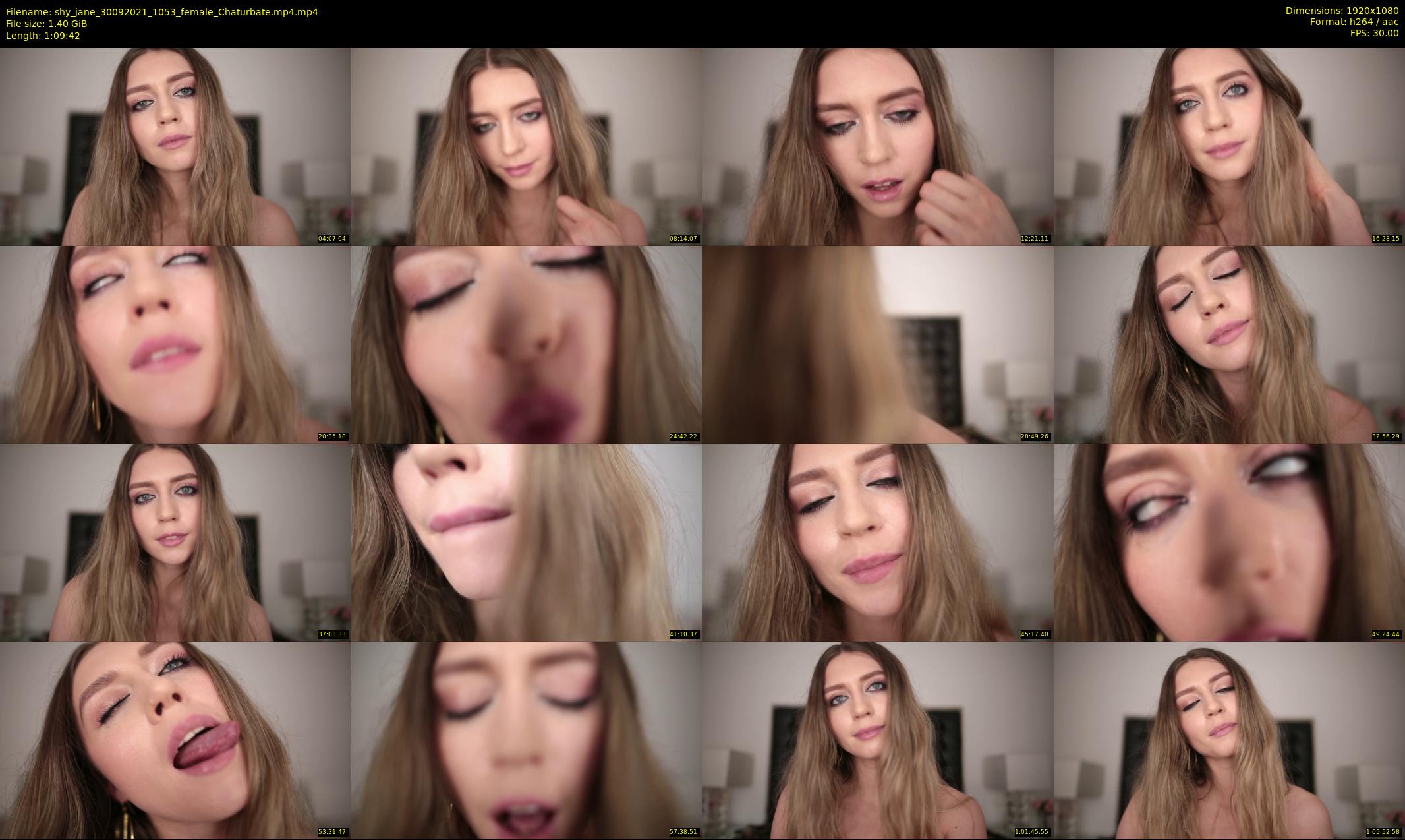shy_jane — 70 minute Chaturbate female cam show recording, 1080p, Sep 30, 2021