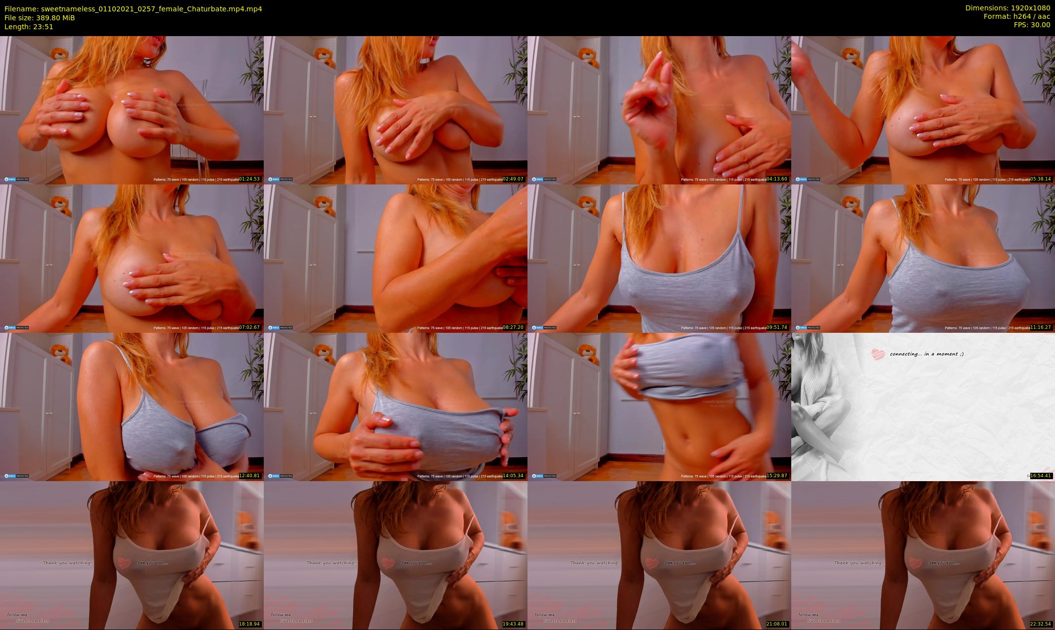 sweetnameless — 24 minute Chaturbate couple cam show recording, 1080p, Oct 1, 2021