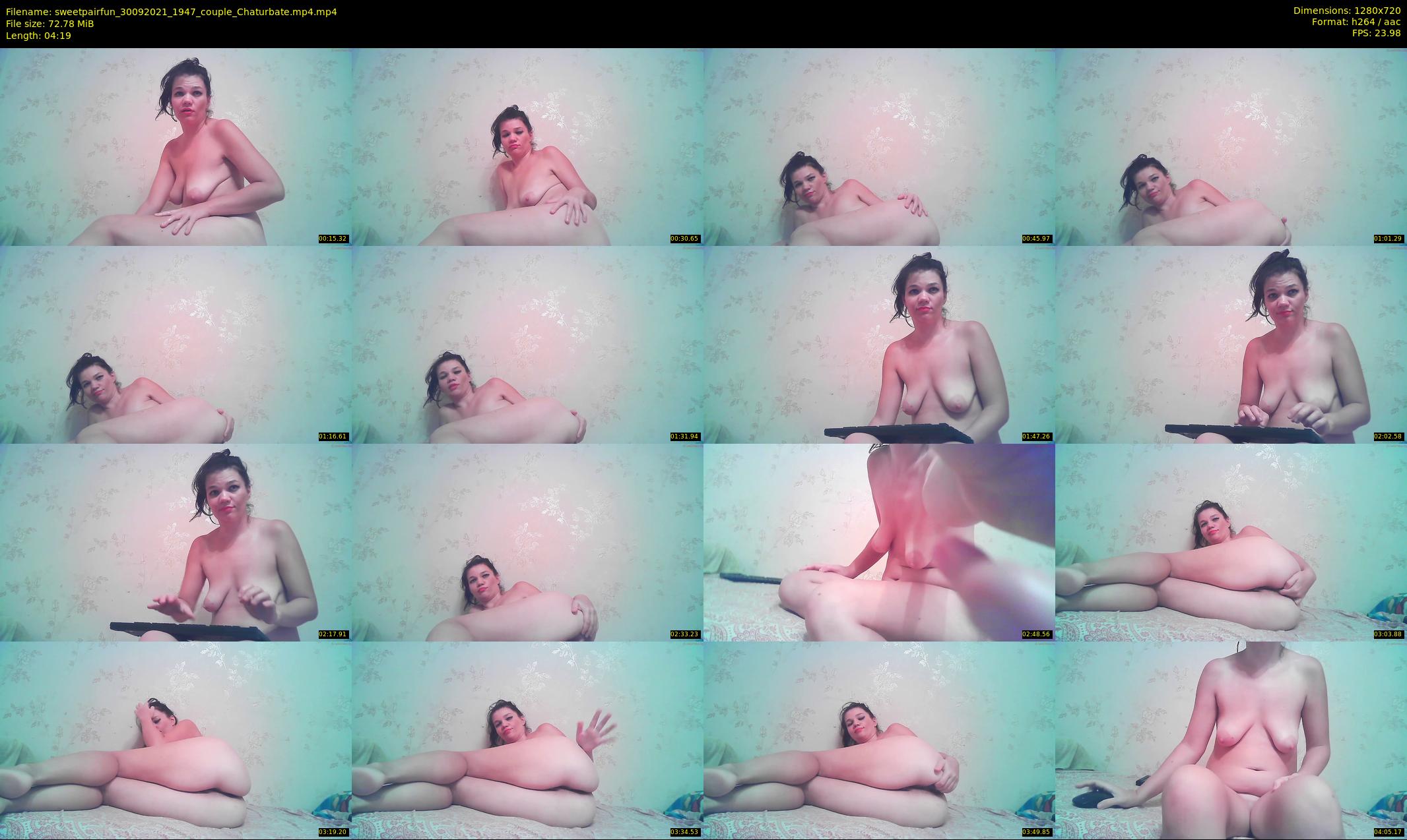 sweetpairfun — 5 minute Chaturbate couple cam show recording, 720p, Sep 30, 2021
