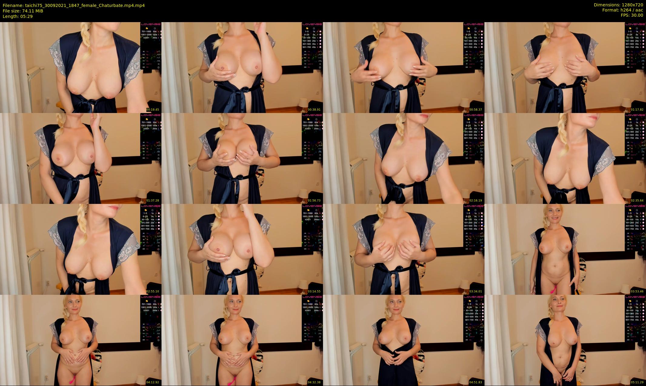 taichi75 — 6 minute Chaturbate female cam show recording, 720p, Sep 30, 2021