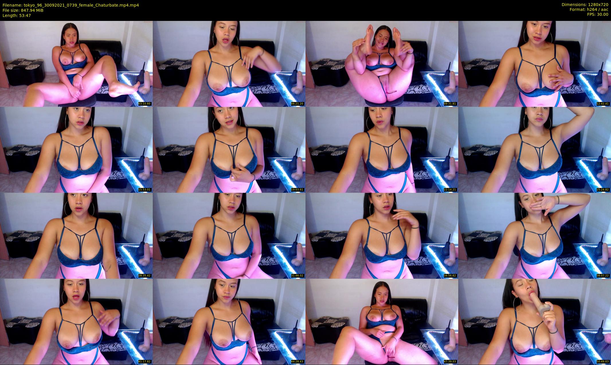 tokyo_96 — 54 minute Chaturbate female cam show recording, 720p, Sep 30, 2021