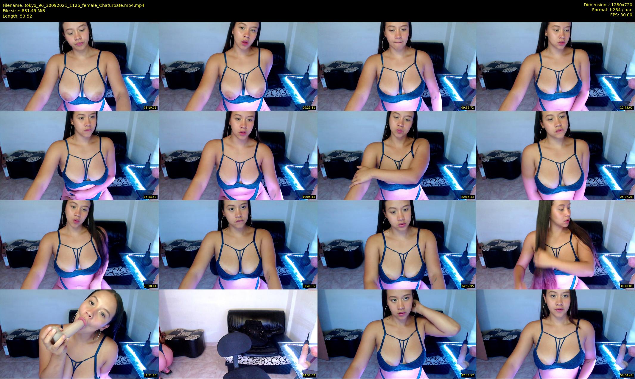 tokyo_96 — 54 minute Chaturbate female cam show recording, 720p, Sep 30, 2021