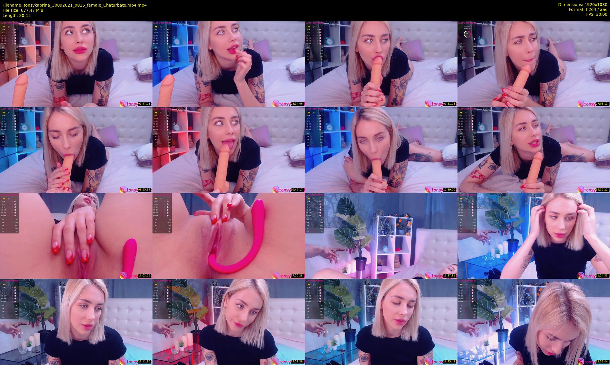 tonsykaprina — 31 minute Chaturbate couple cam show recording, 1080p, Sep 30, 2021