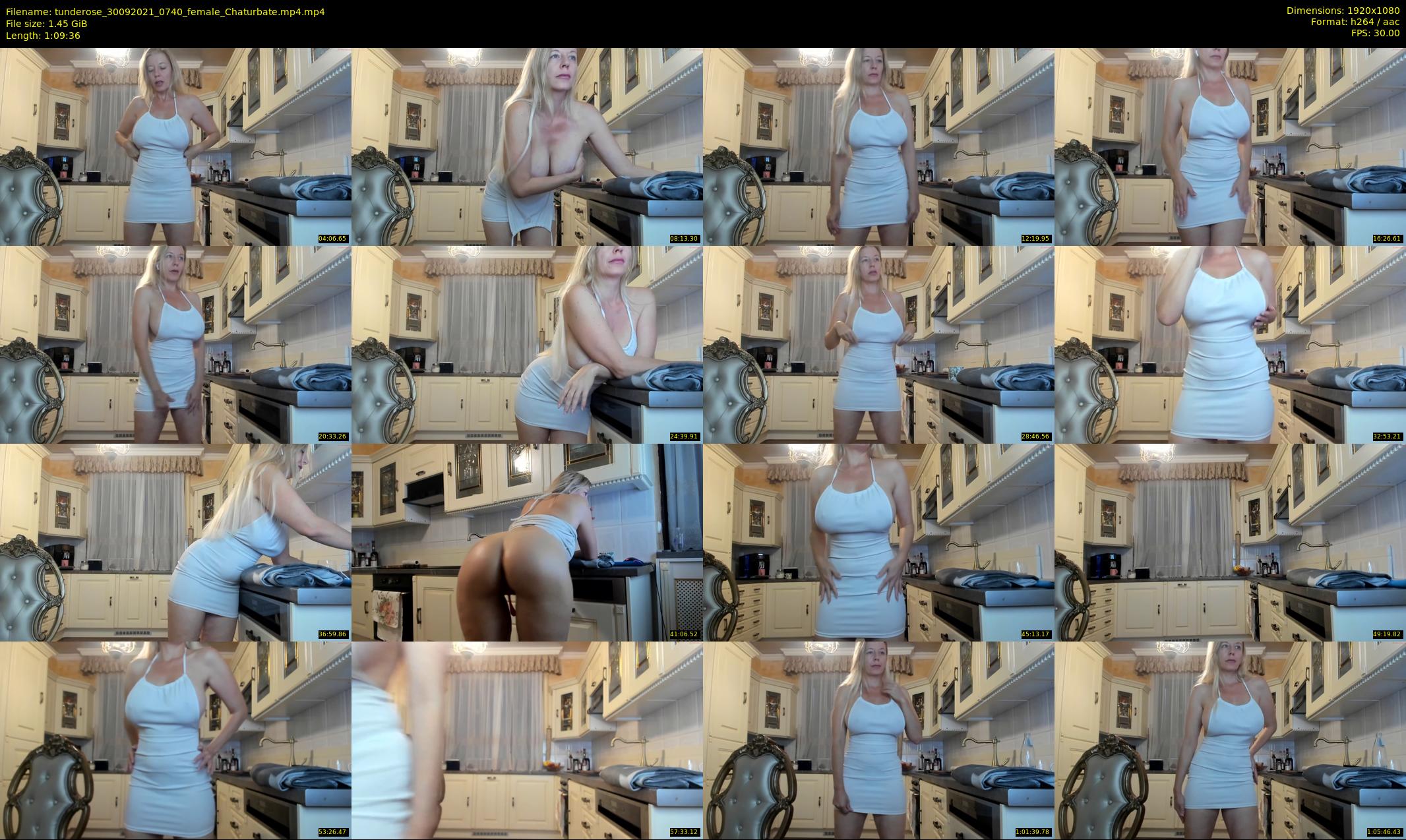 tunderose — 70 minute Chaturbate female cam show recording, 1080p, Sep 30, 2021