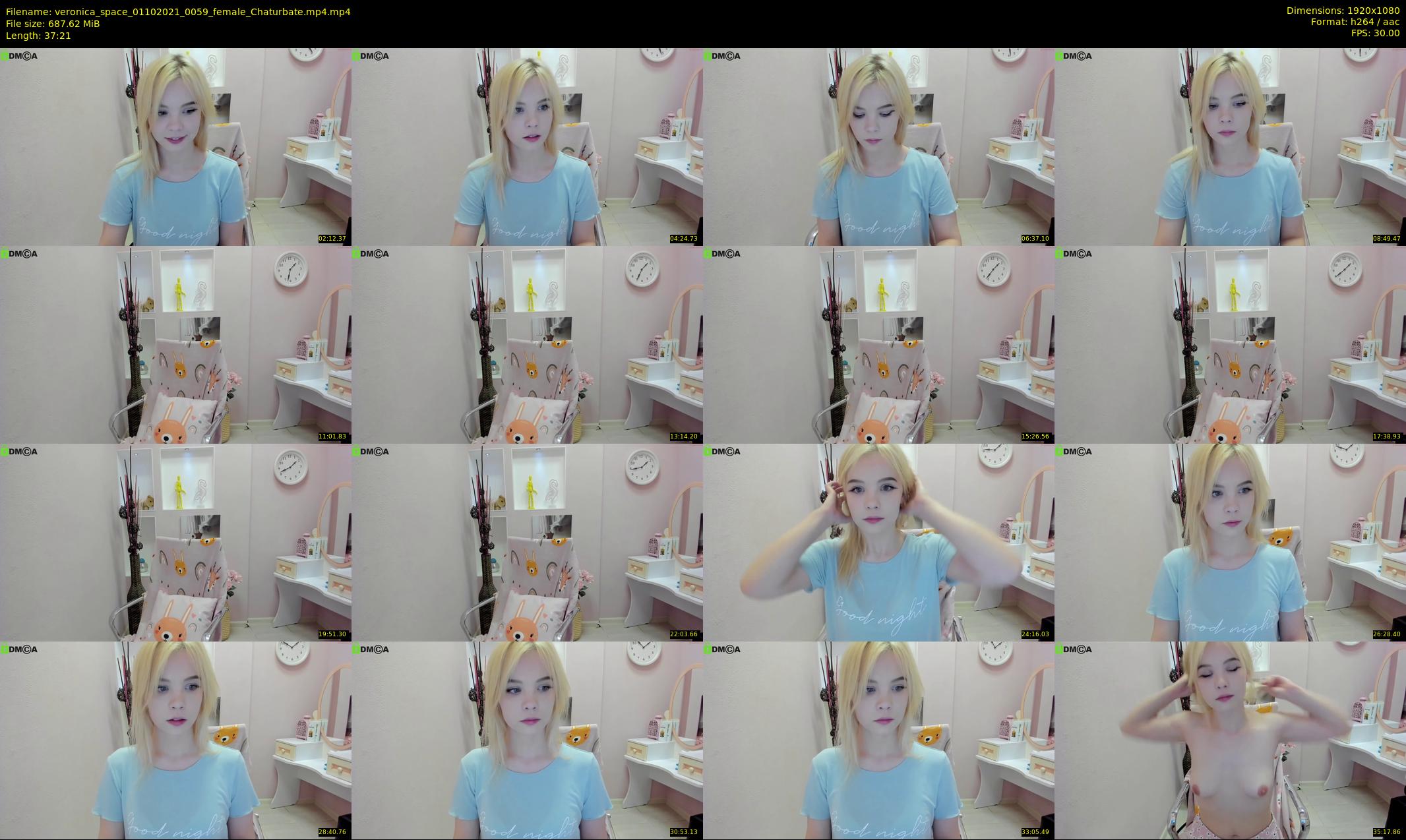 veronica_space — 38 minute Chaturbate female cam show recording, 1080p, Oct 1, 2021
