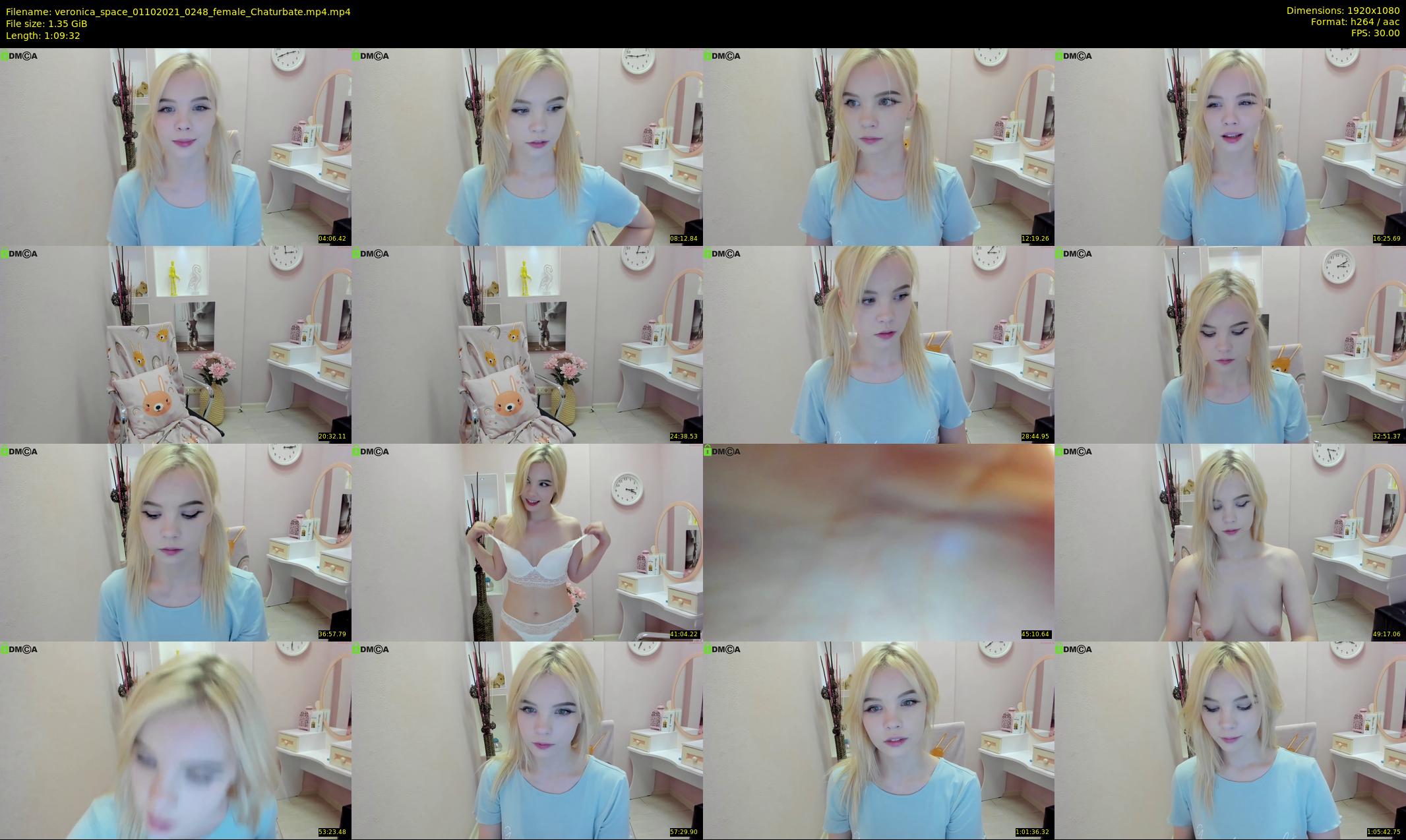 veronica_space — 70 minute Chaturbate female cam show recording, 1080p, Oct 1, 2021
