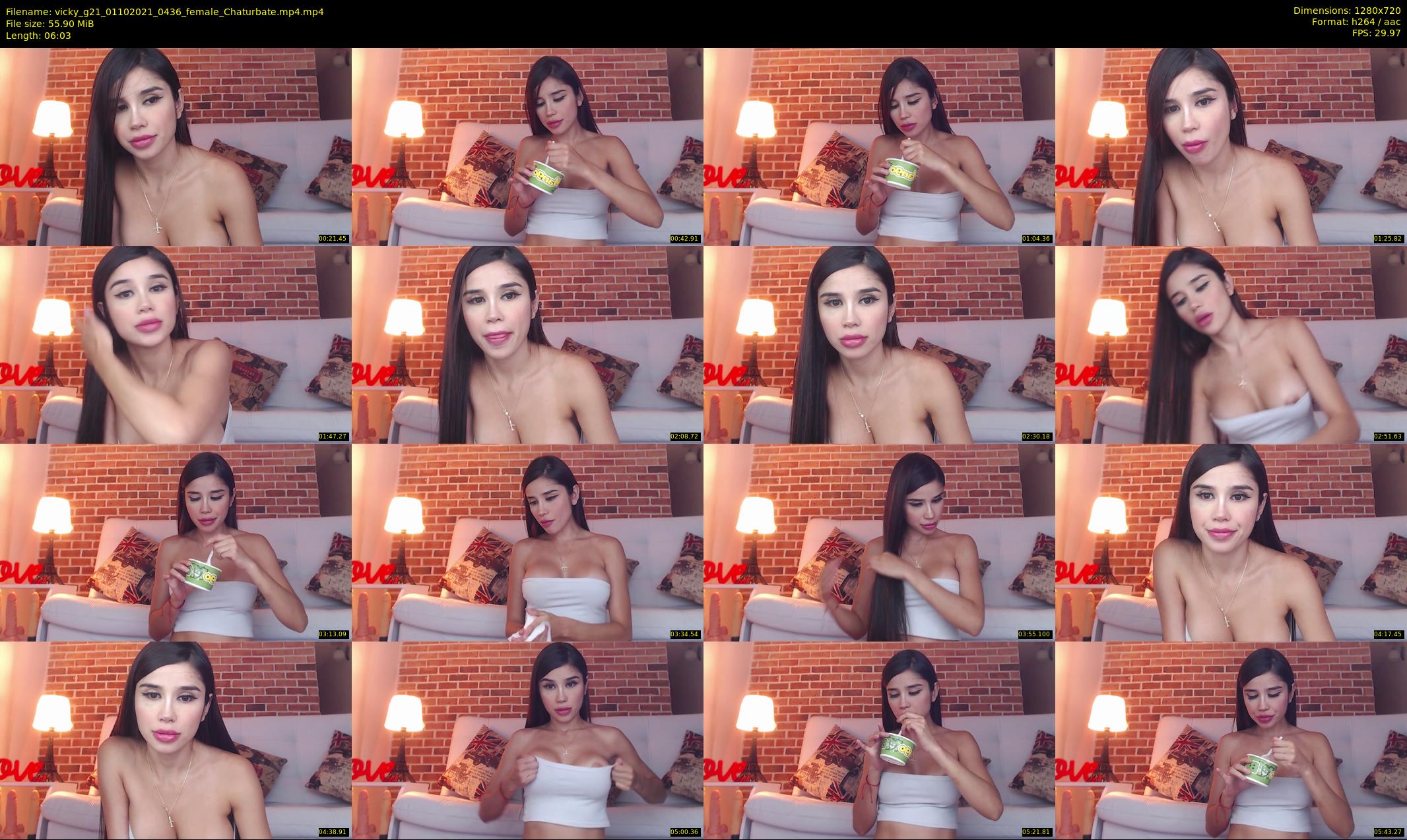 vicky_g21 — 7 minute Chaturbate female cam show recording, 720p, Oct 1, 2021