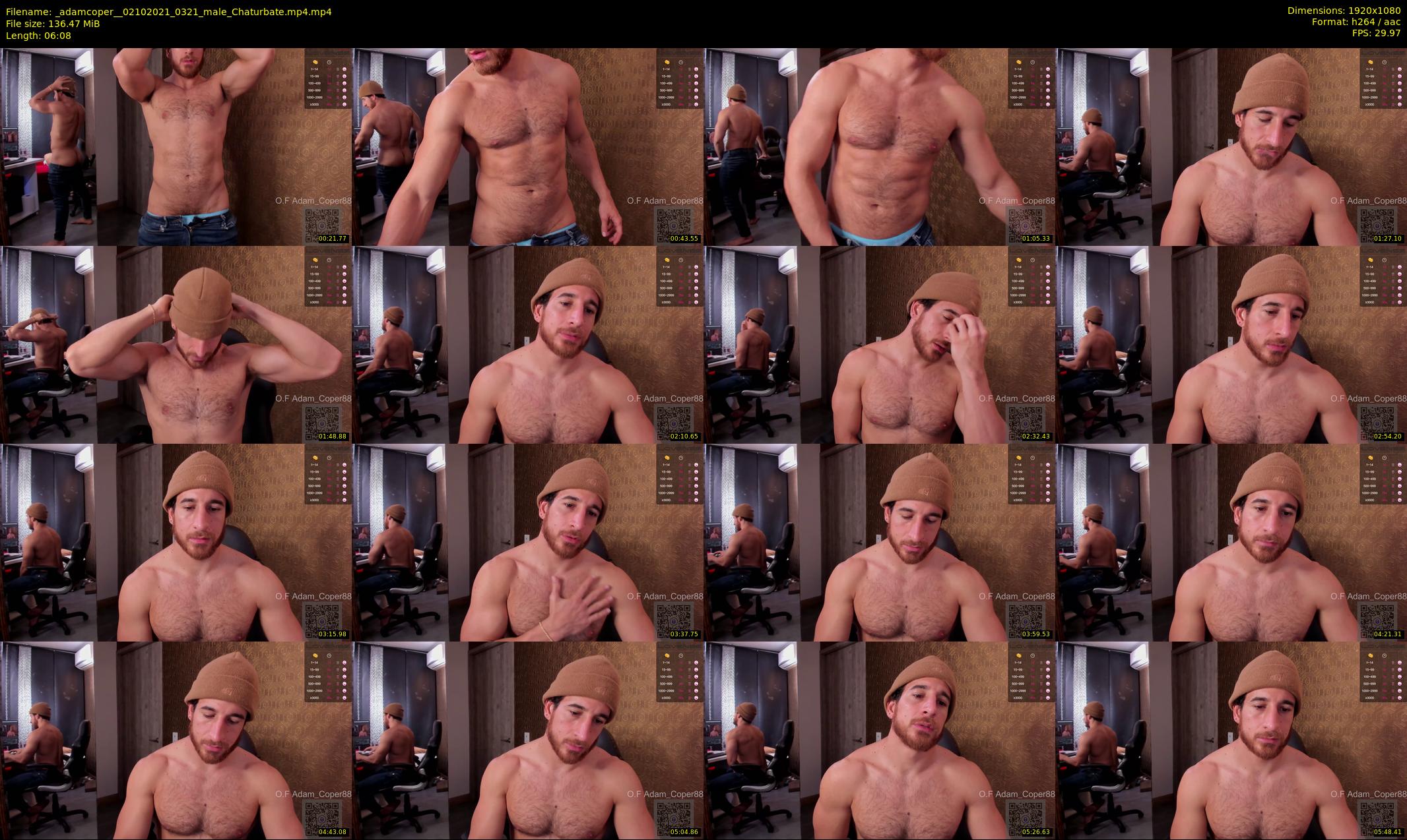 _adamcoper_ — 7 minute Chaturbate male cam show recording, 1080p, Oct 2, 2021