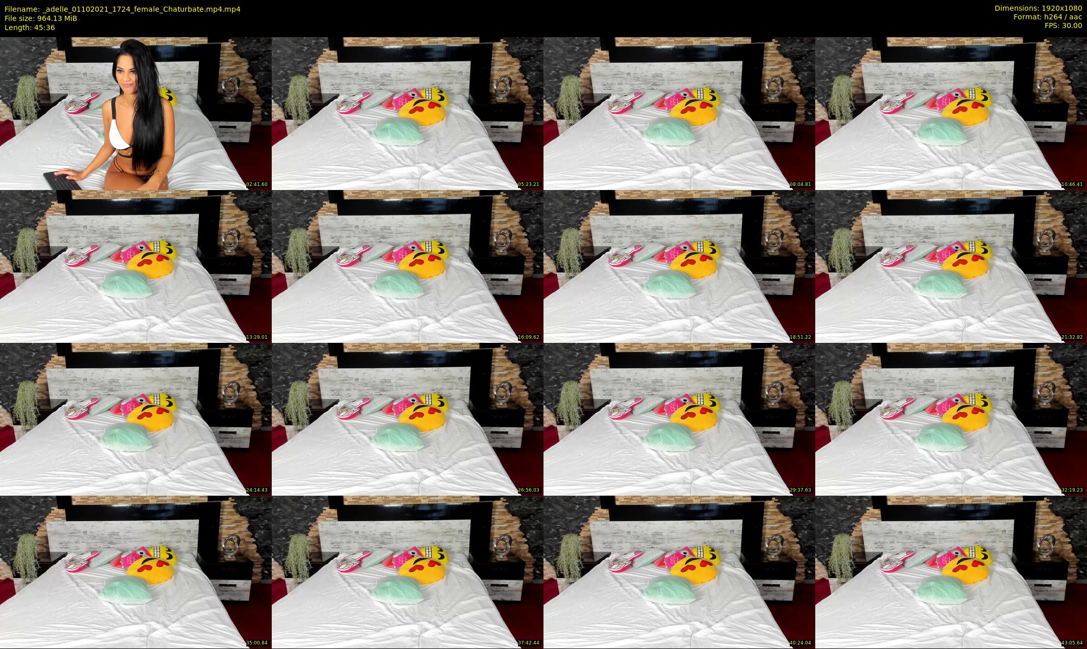 _adelle — 46 minute Chaturbate female cam show recording, 1080p, Oct 1, 2021