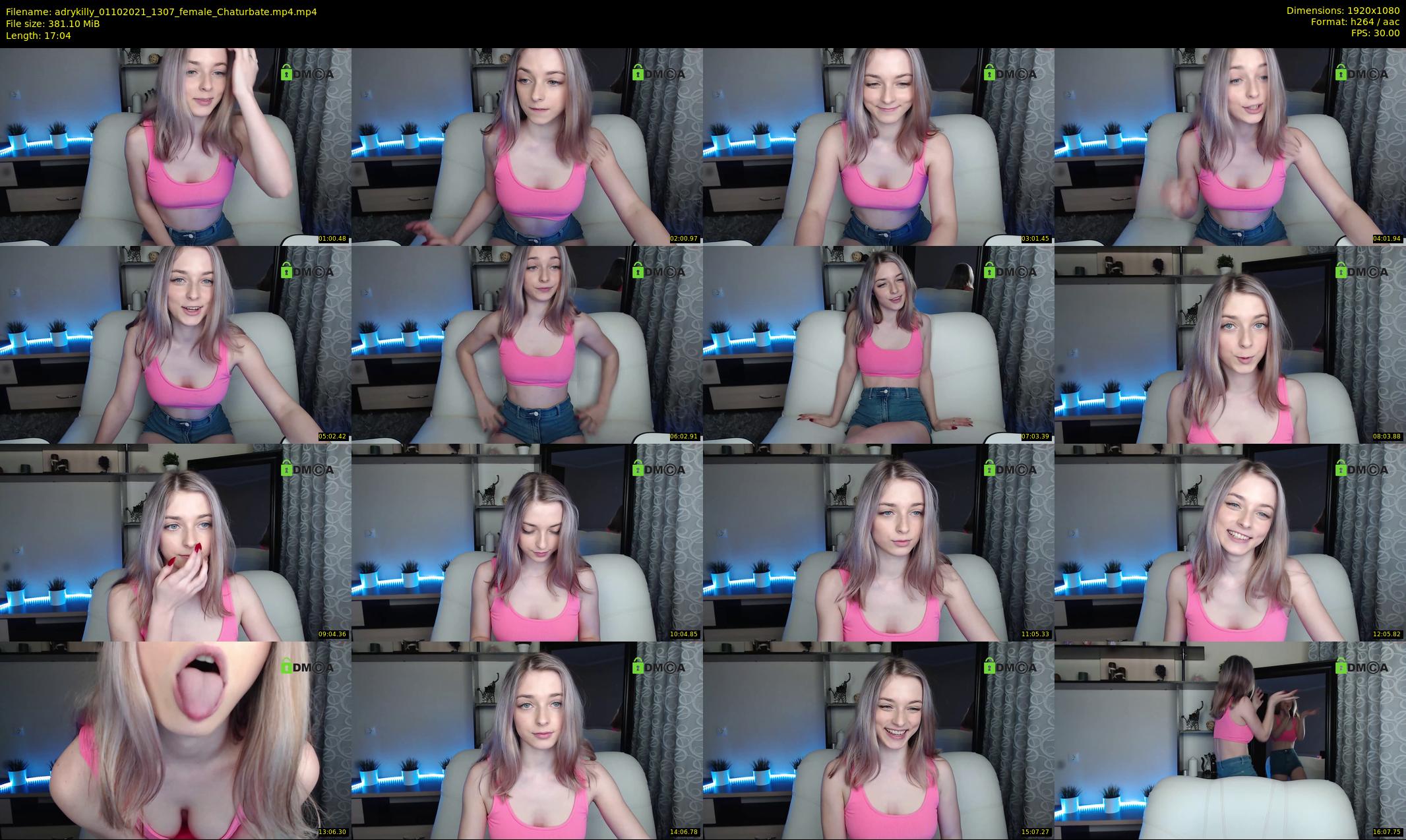 adrykilly — 18 minute Chaturbate female cam show recording, 1080p, Oct 1, 2021
