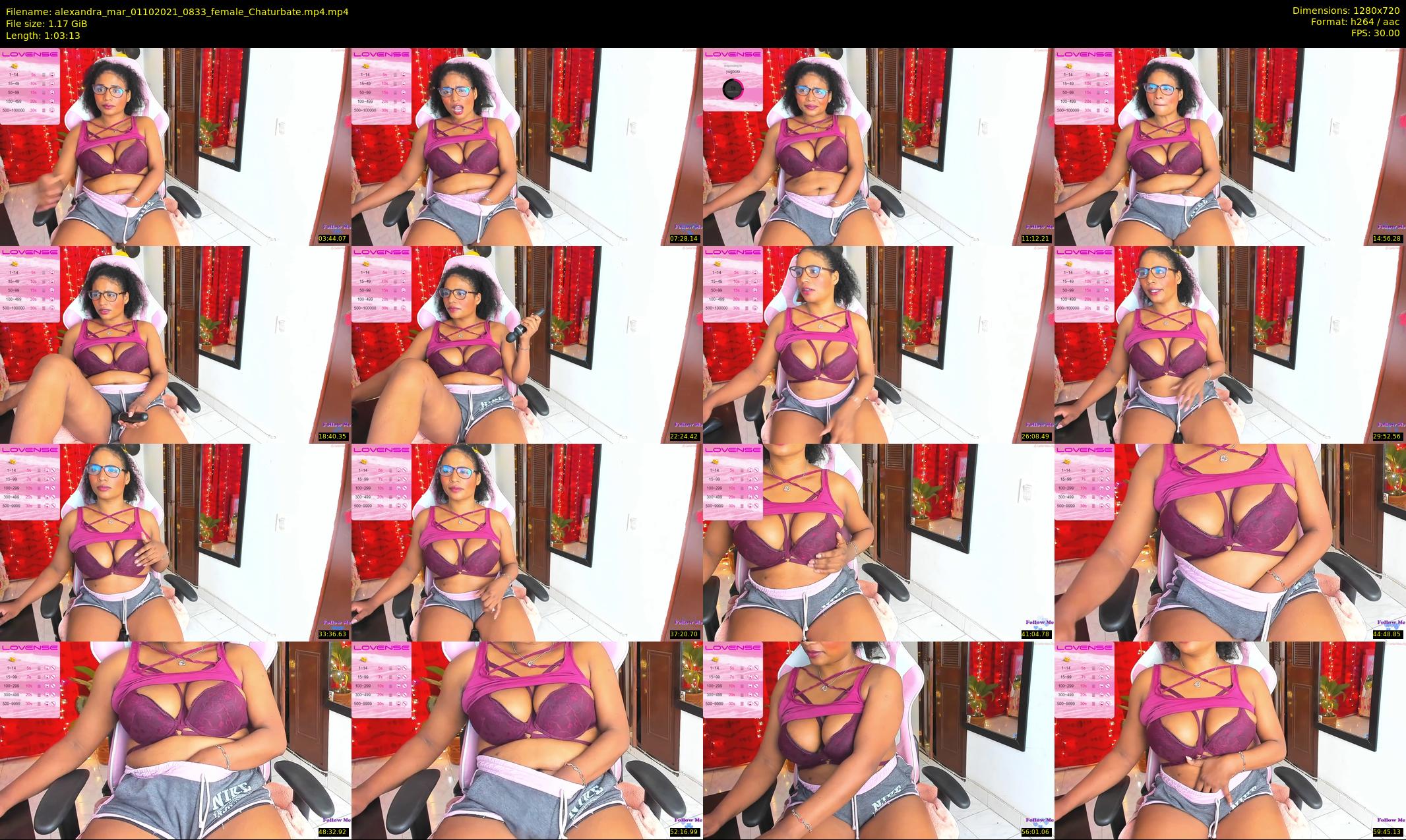 alexandra_mar — 64 minute Chaturbate female cam show recording, 720p, Oct 1, 2021