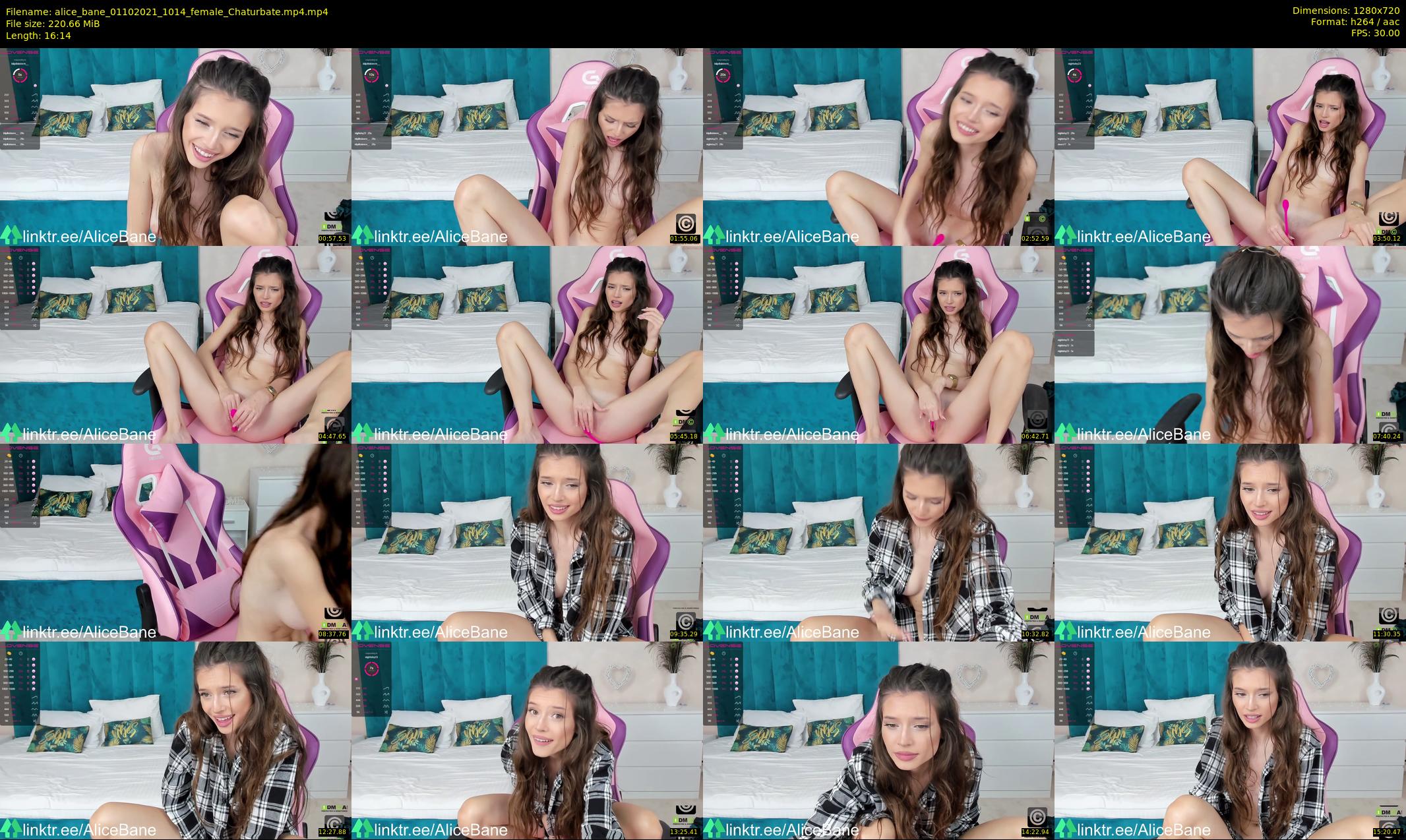 alice_bane — 17 minute Chaturbate female cam show recording, 720p, Oct 1, 2021